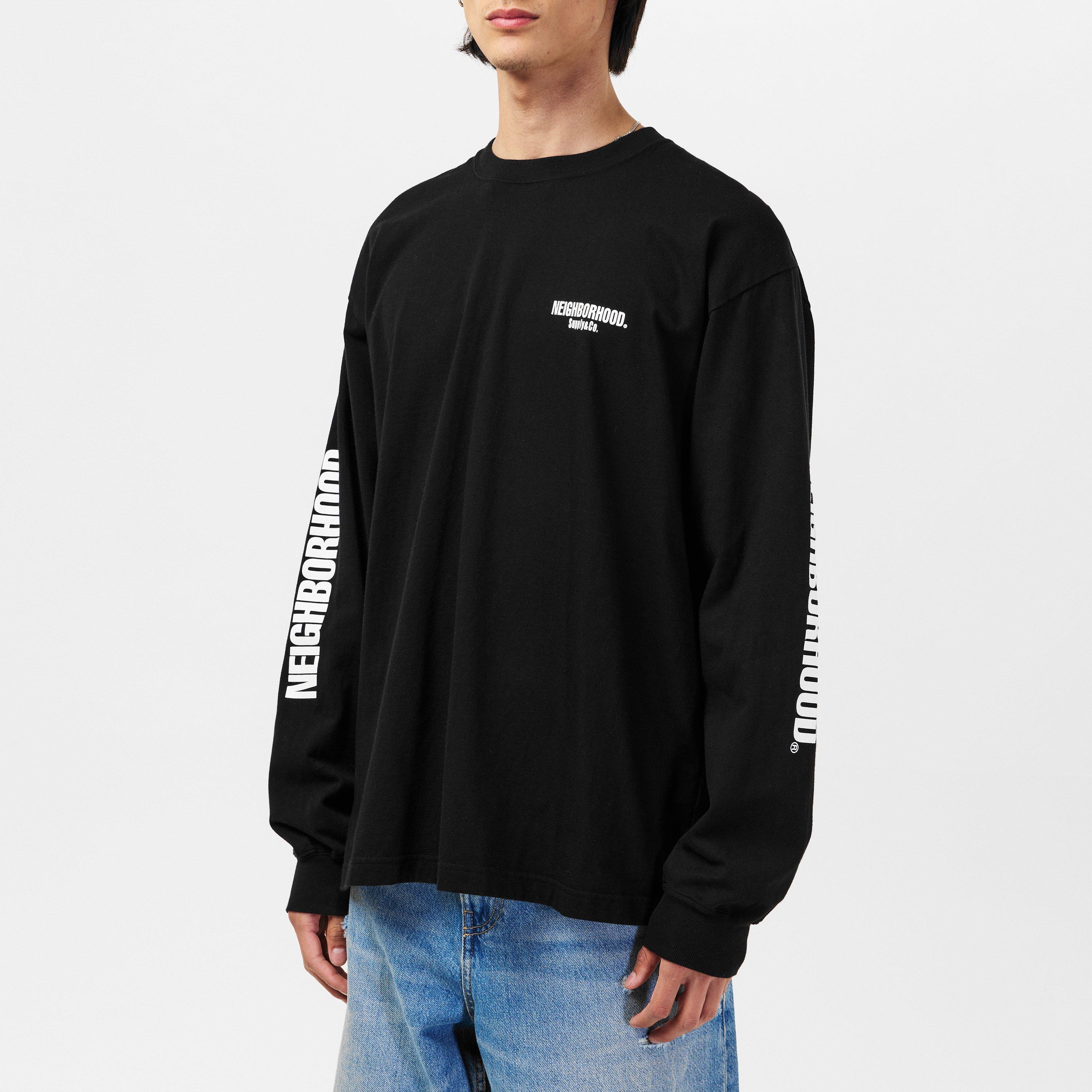 Black - Neighborhood - Men's NBRHD Long-Sleeve T-Shirt - 3