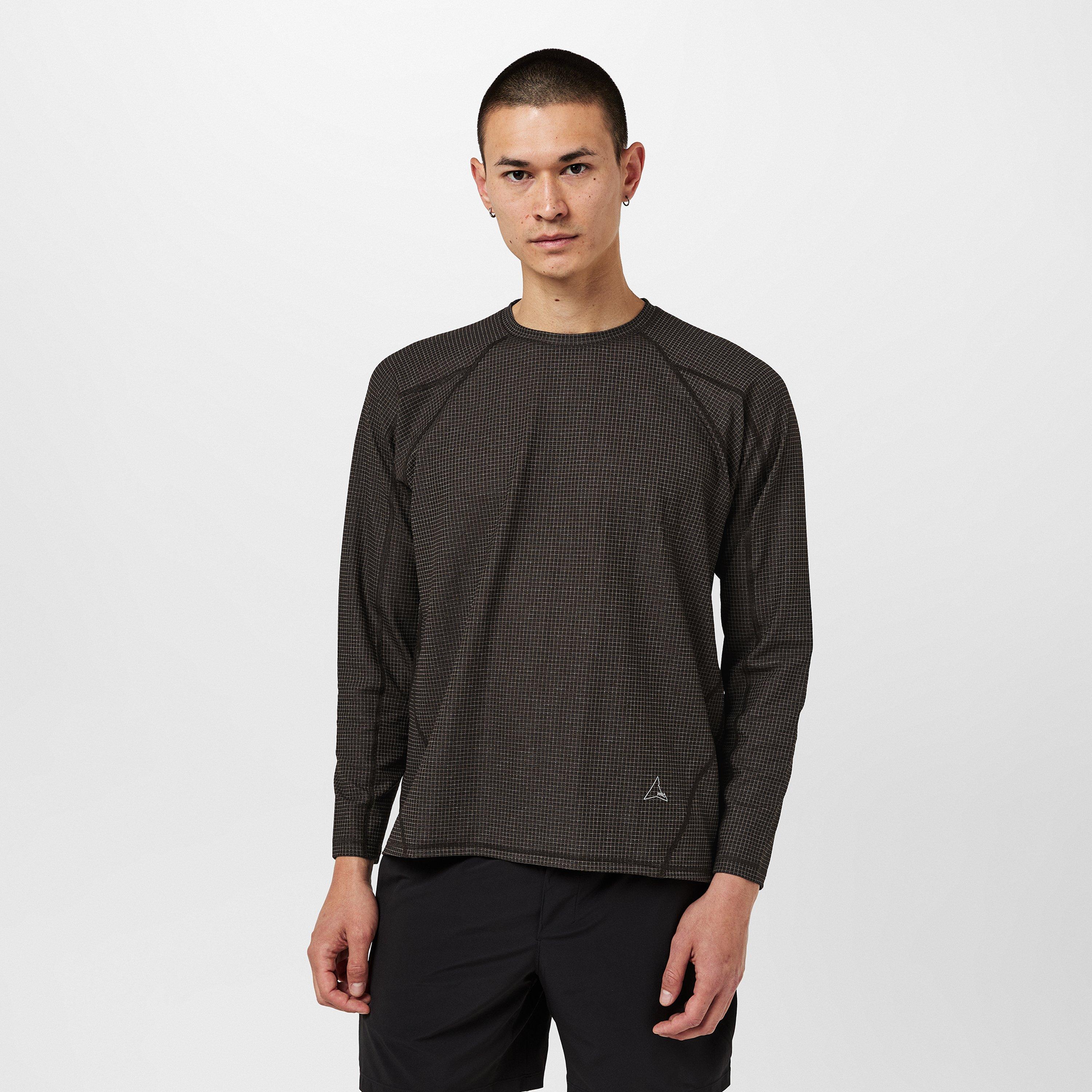 Dk Brown - ROA - Men's Long-Sleeve Base Layer T-Shirt - 3