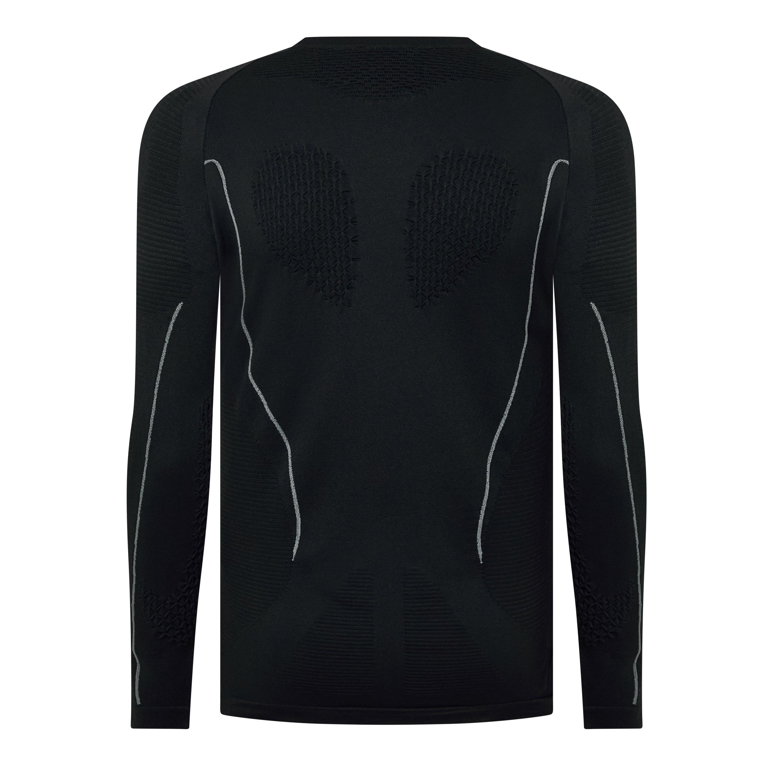 Black - ROA - Men's Seamless Long-Sleeve T-Shirt - 2