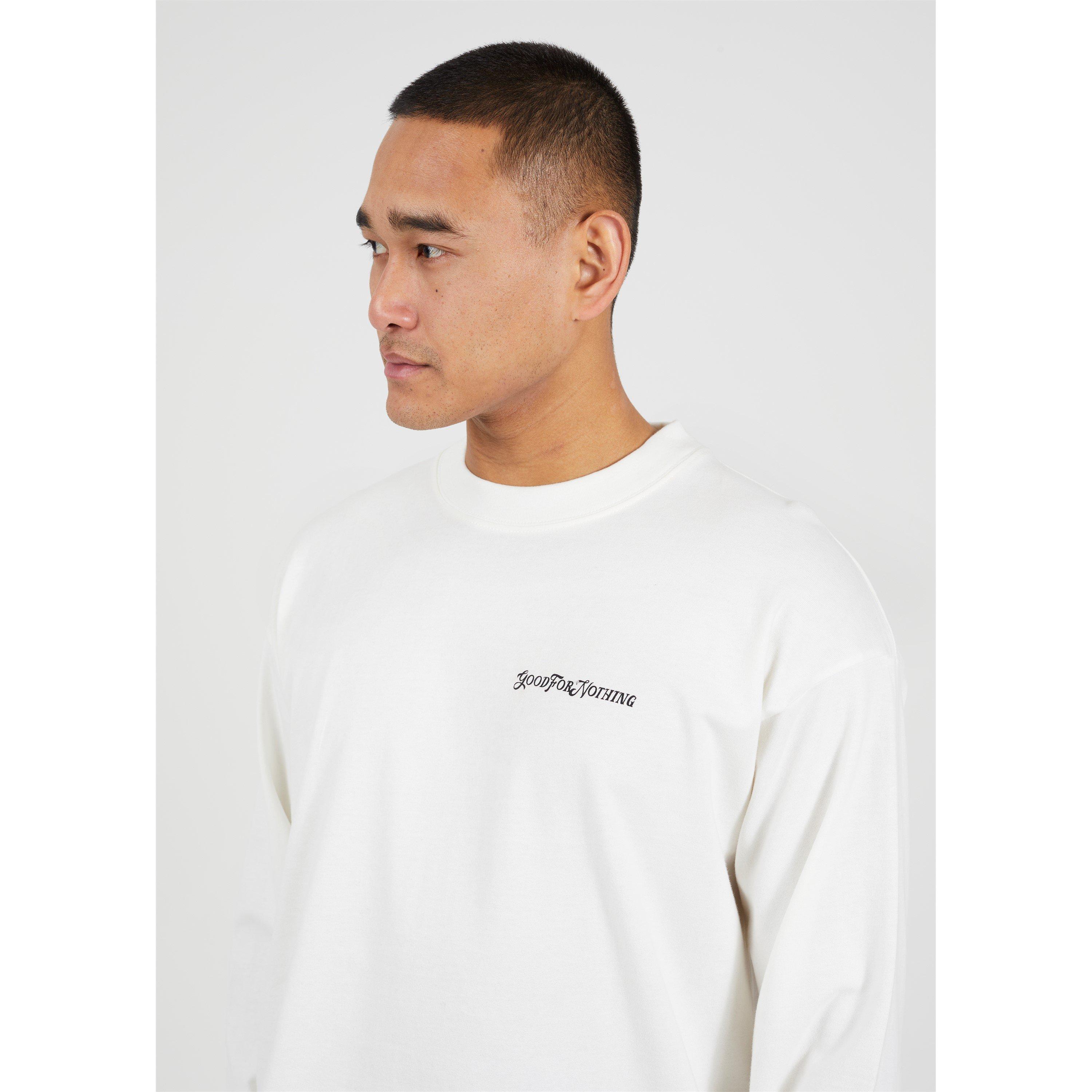 Wit - Good For Nothing - GFN Long Sleeve T-shirt Off White - 4