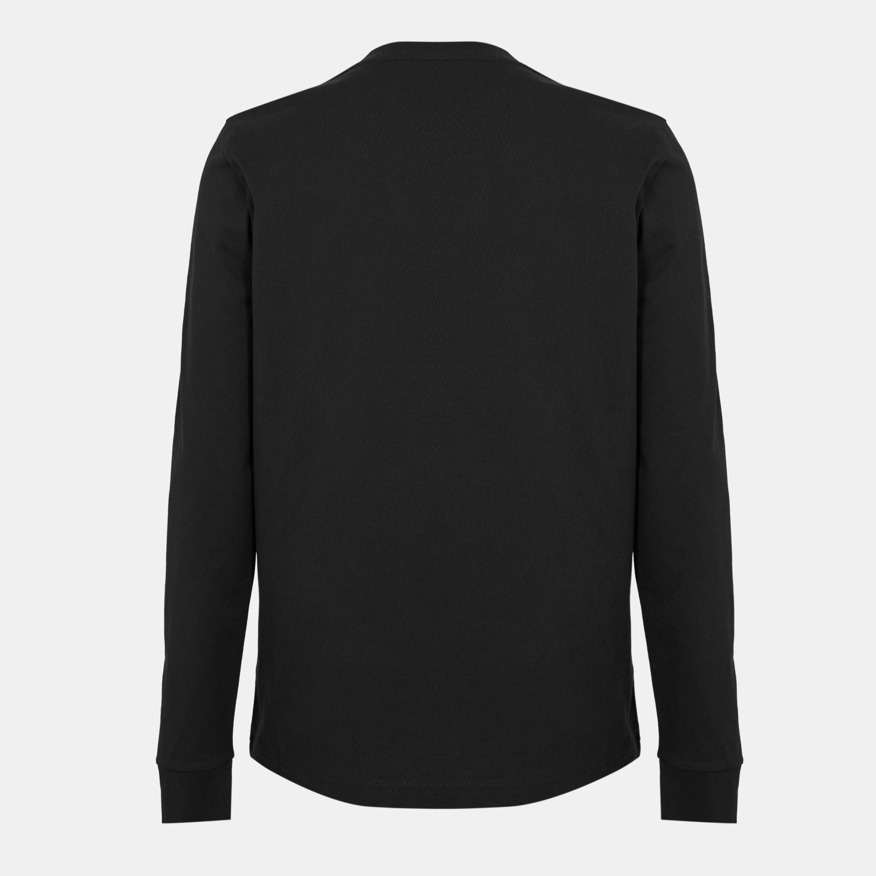 Black 999 - Moncler - Men's Long-Sleeve T-Shirt - 2