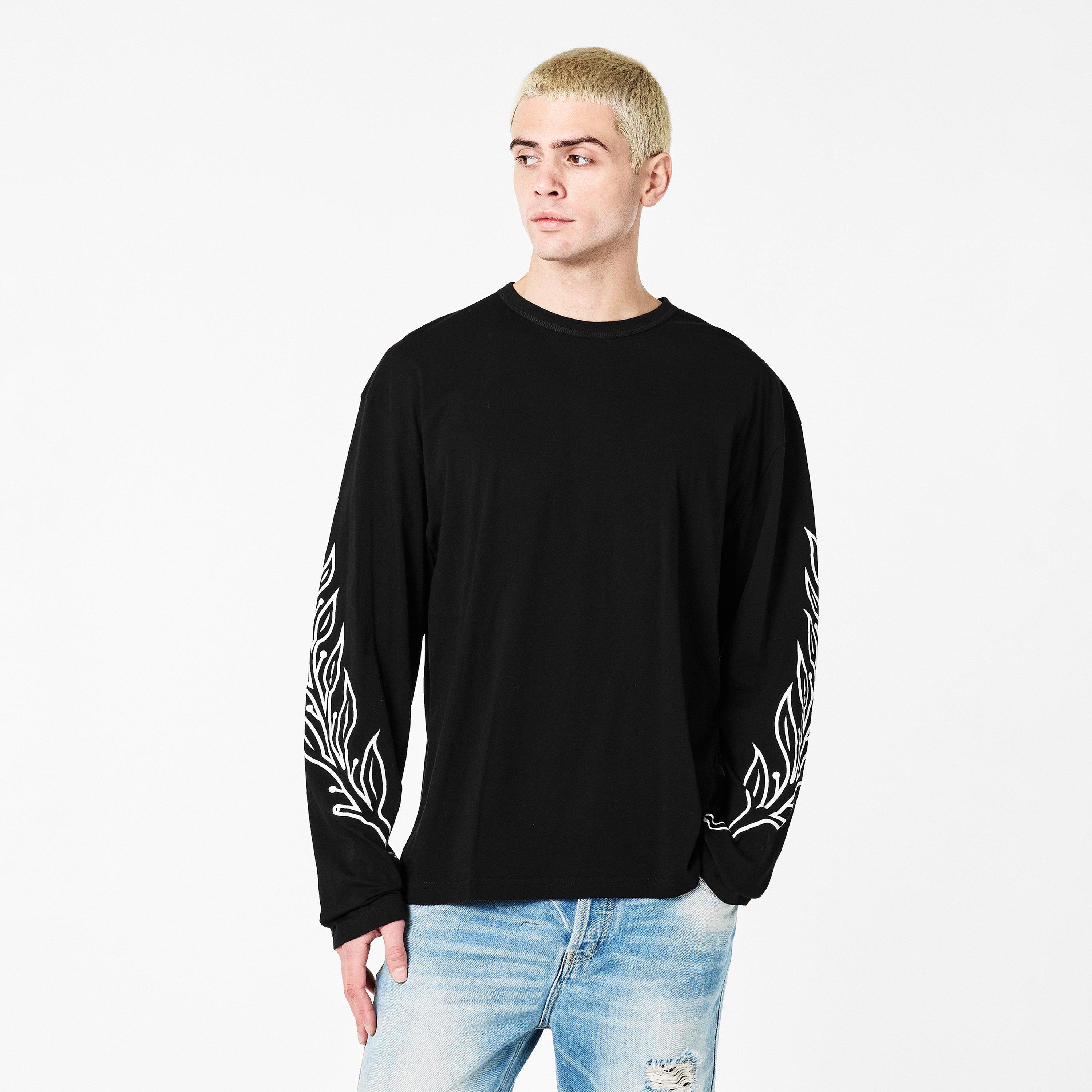 Black - Cole Buxton - Men's Inter Long Sleeve T-Shirt - 3