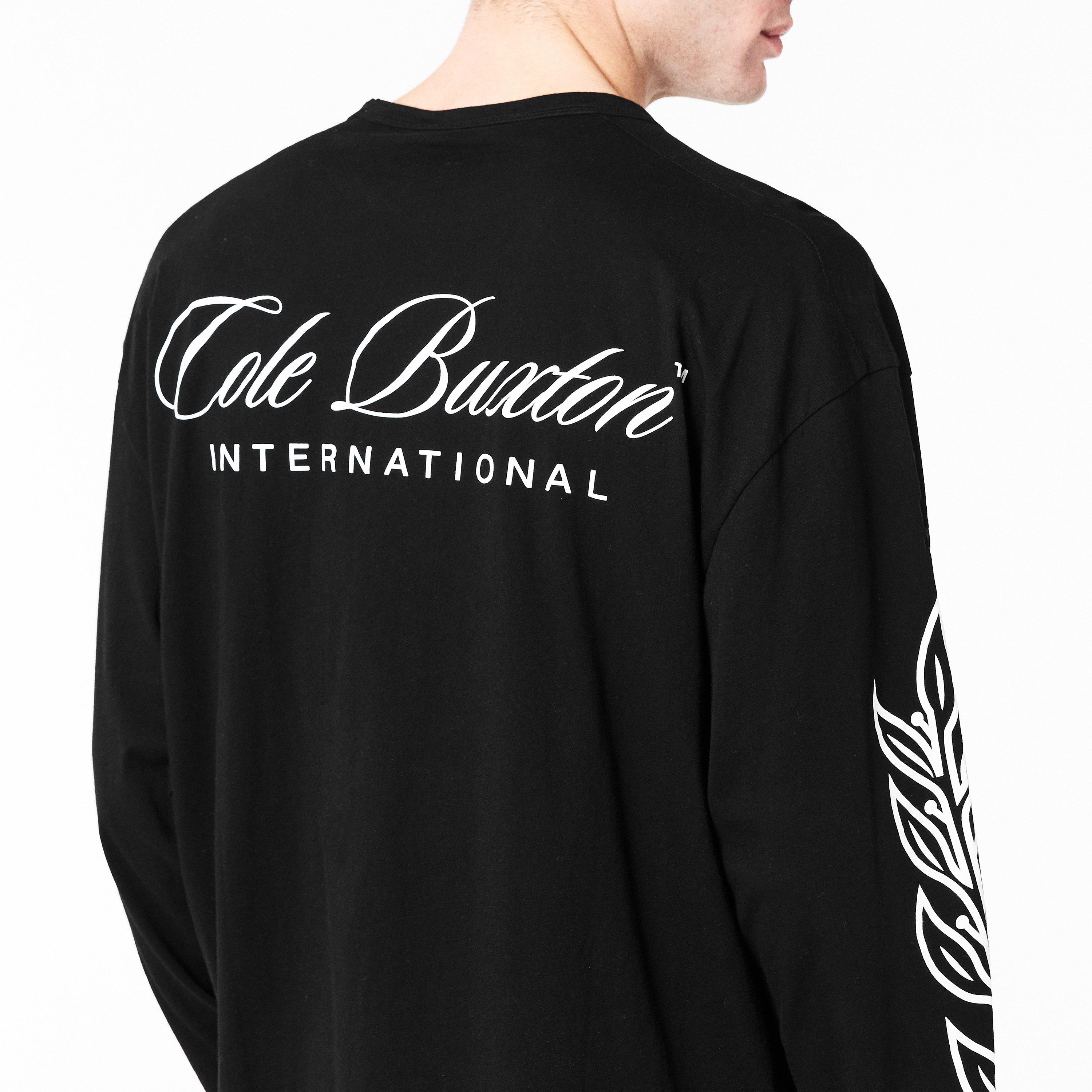 Black - Cole Buxton - Men's Inter Long Sleeve T-Shirt - 5
