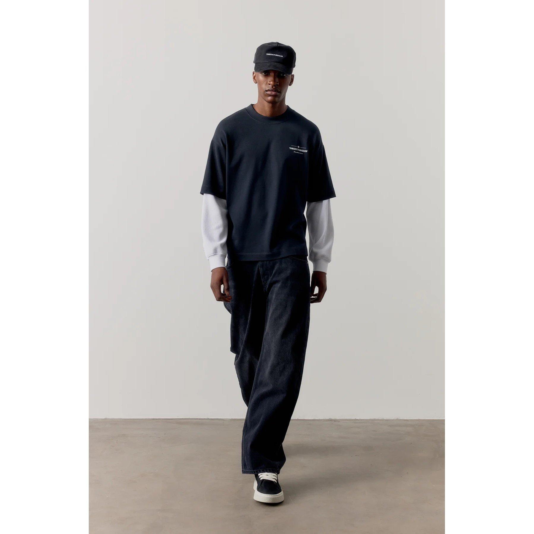 Black - The Couture Club - Couture LS Waff Tee Sn64 - 5