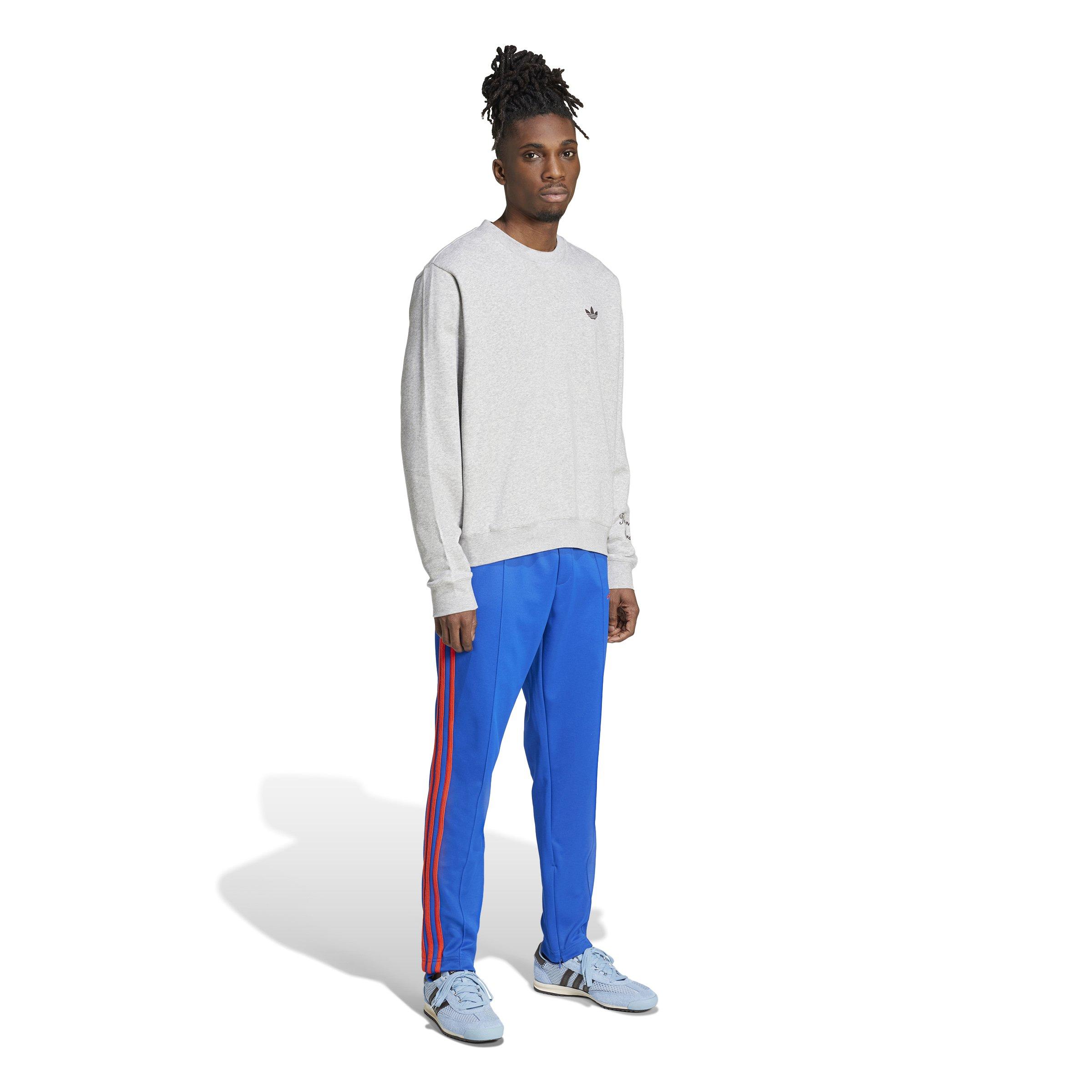 Med Grey - adidas Originals - By Wales Bonner Long Sleeve Crew Top - 3