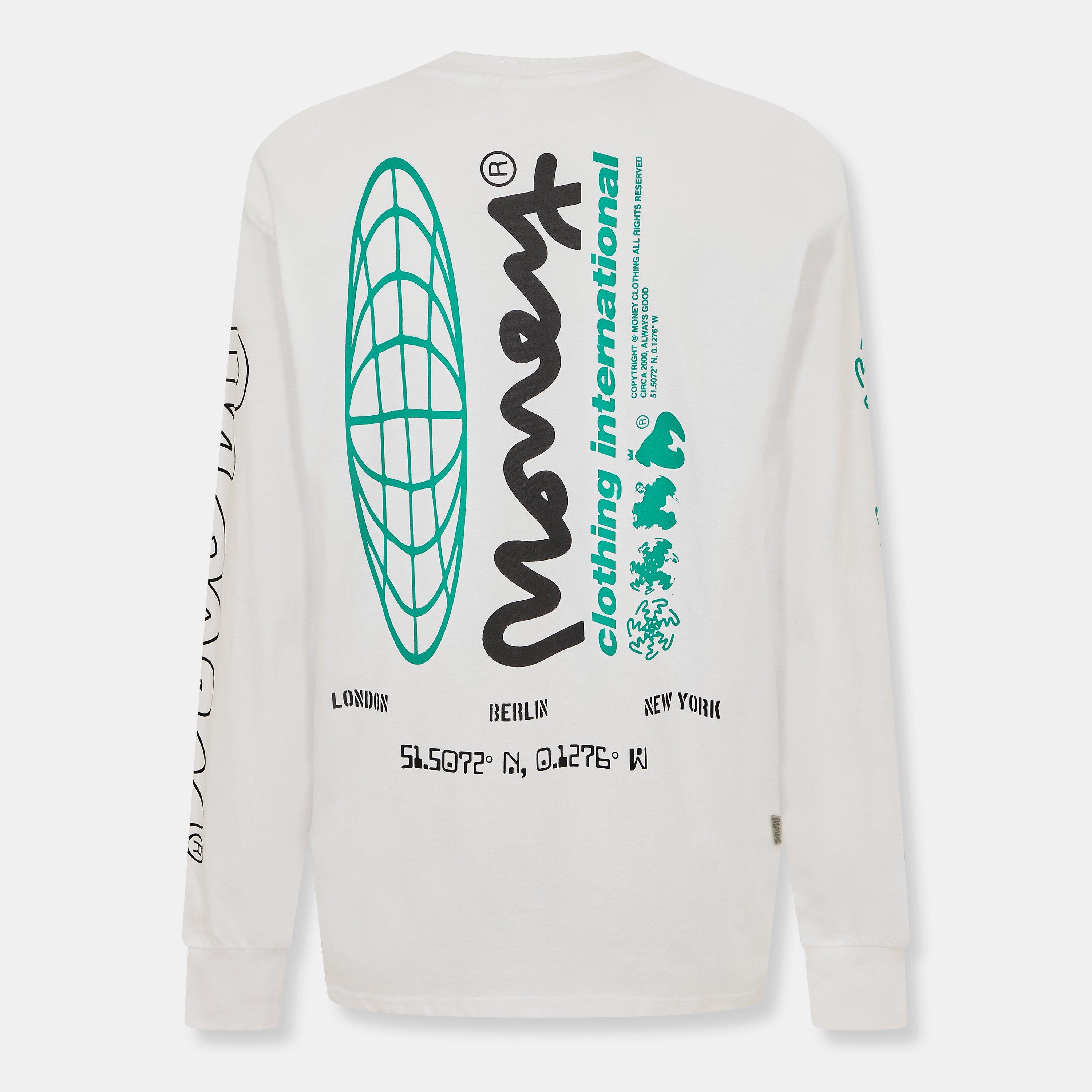 White - Money - Inter LS T -Shirt - 2