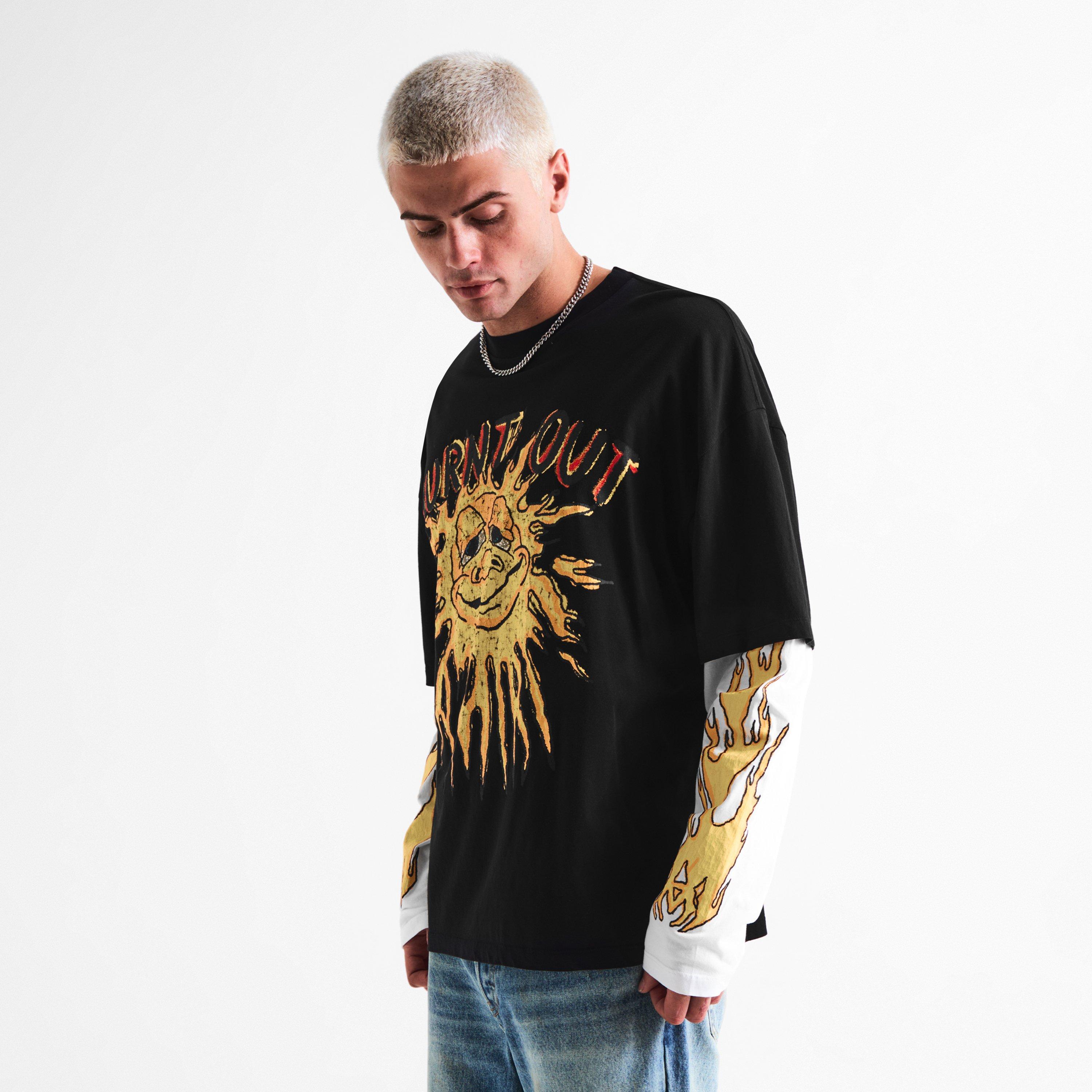 Black - Amiri - Amiri Burnt Out Tee Sn63 - 3