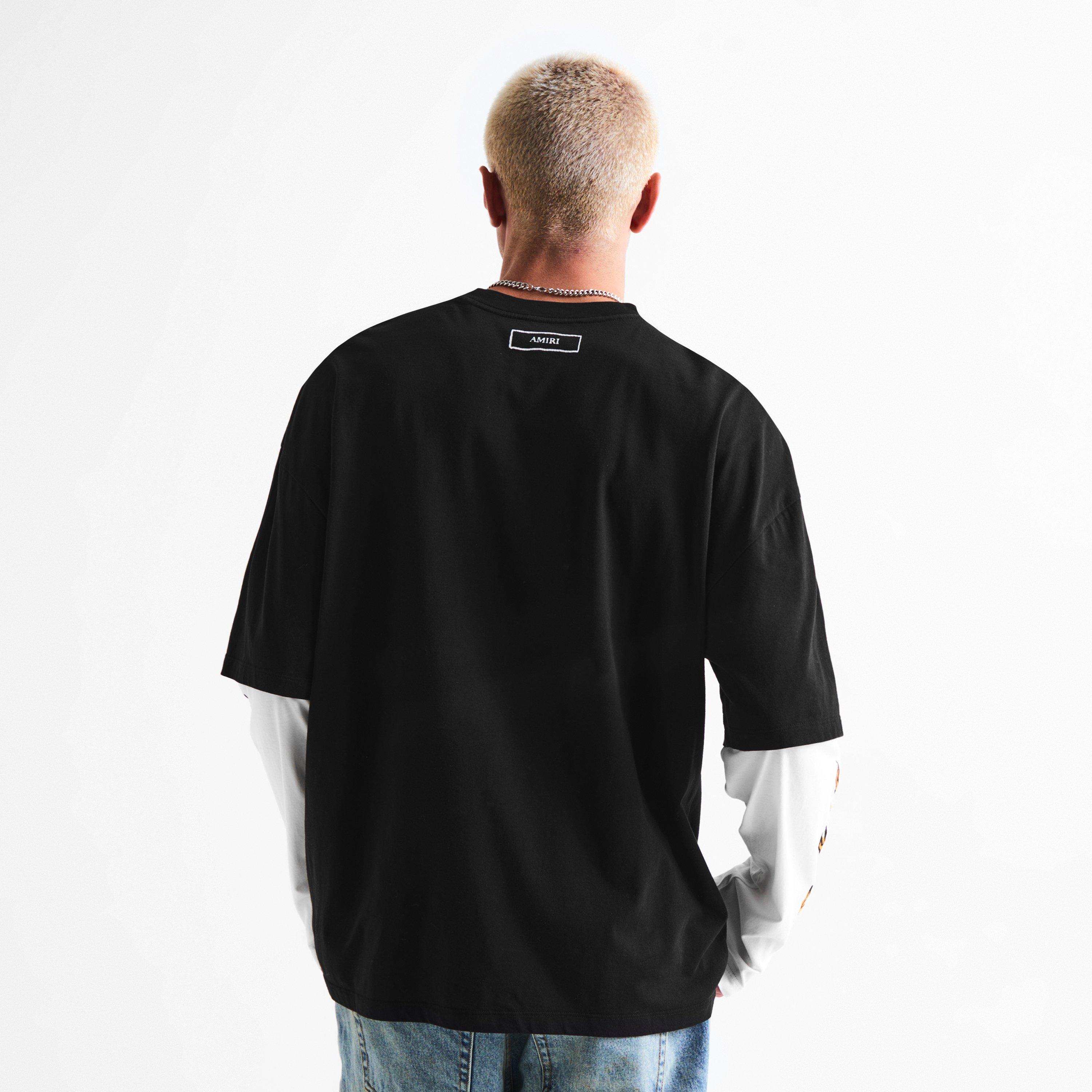 Black - Amiri - Amiri Burnt Out Tee Sn63 - 4