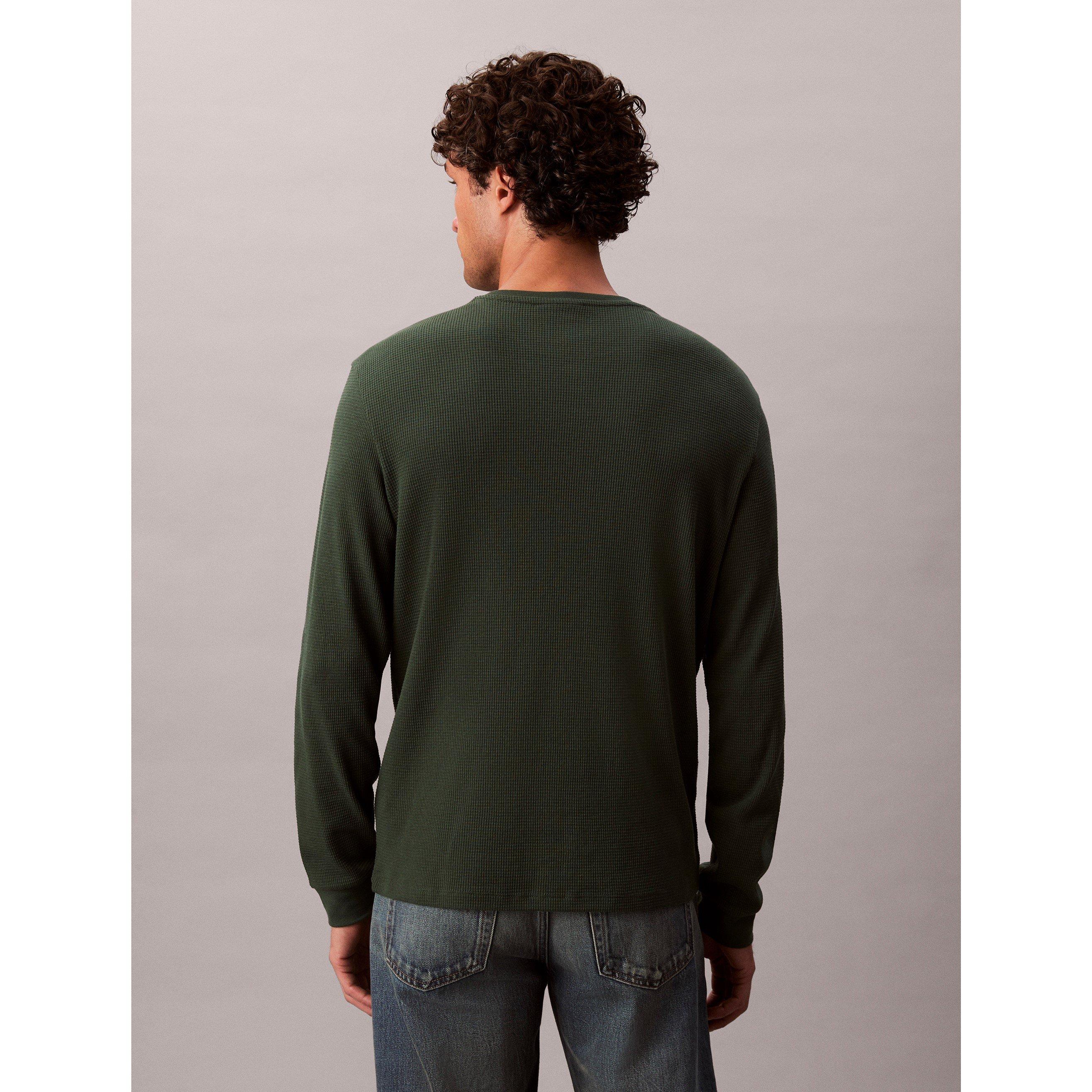 Sycamore LLG - Calvin Klein Jeans - Men's CKJ Waffle Long-Sleeve T-Shirt - 6