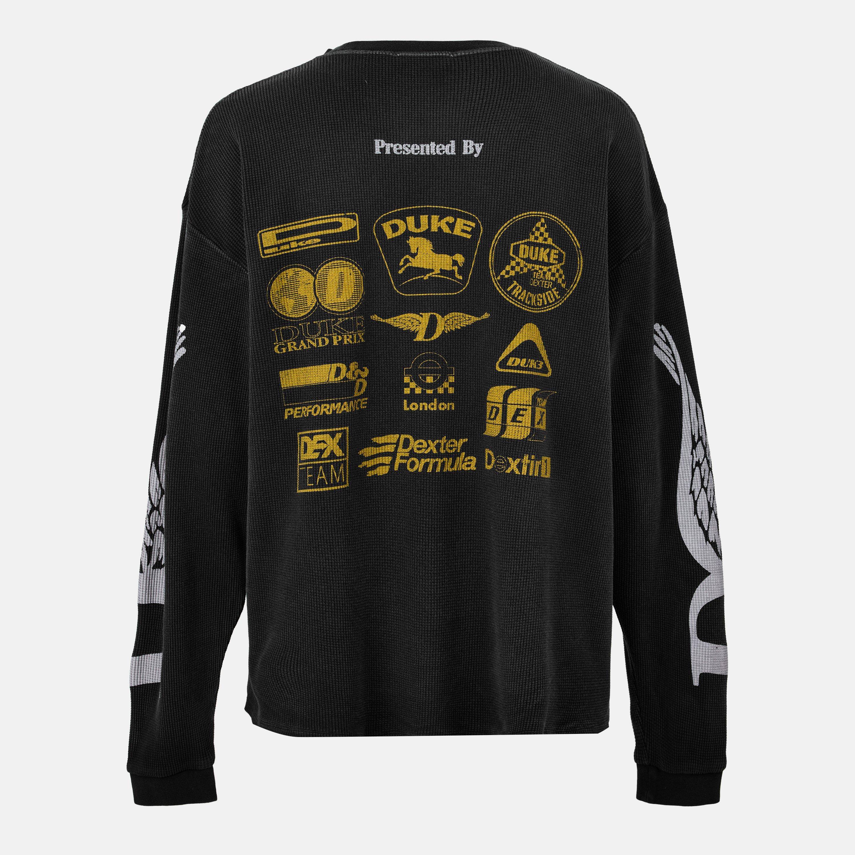 Black Yellow - Duke and Dexter - Men's Long-Sleeve T-Shirt - 2