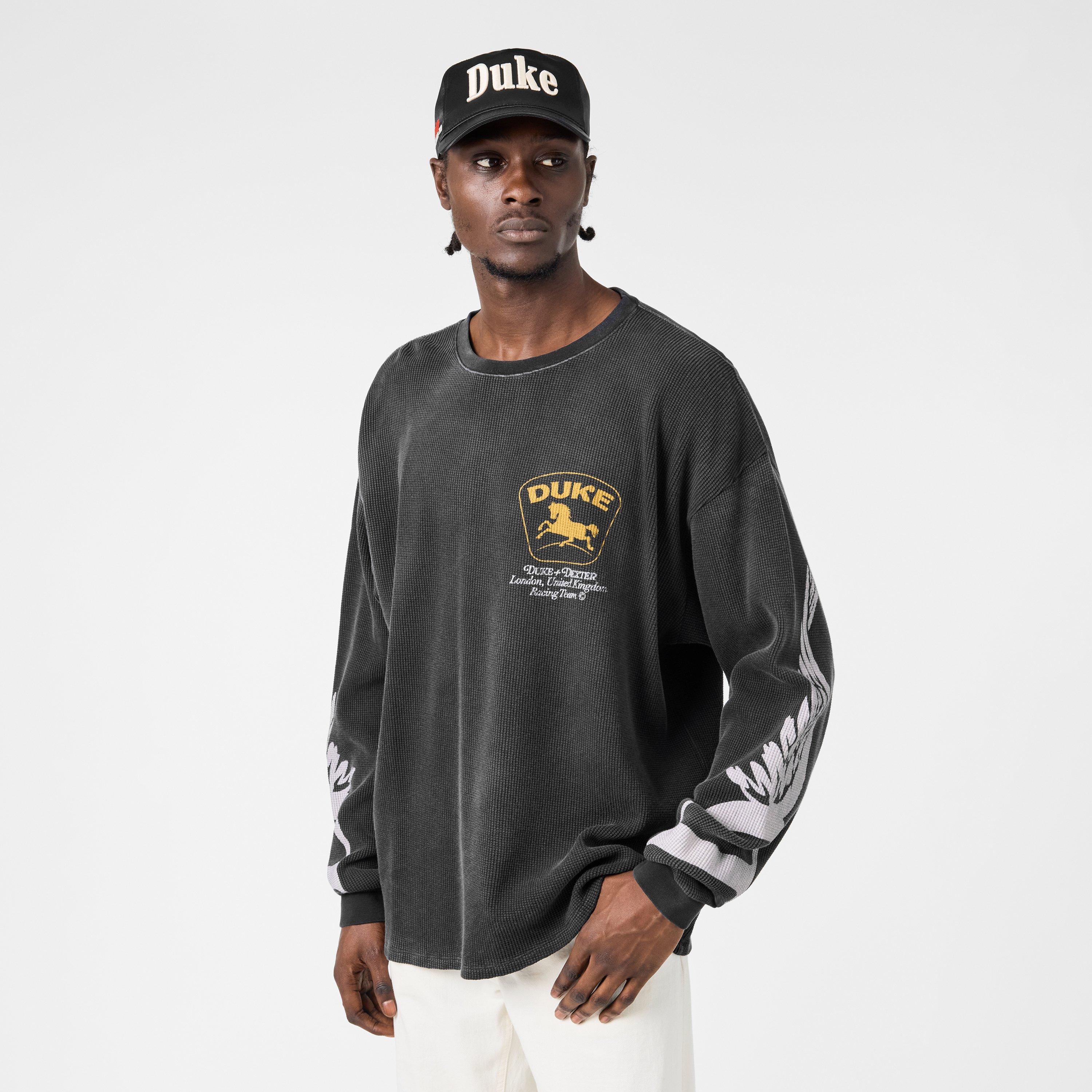 Black Yellow - Duke and Dexter - Men's Long-Sleeve T-Shirt - 3