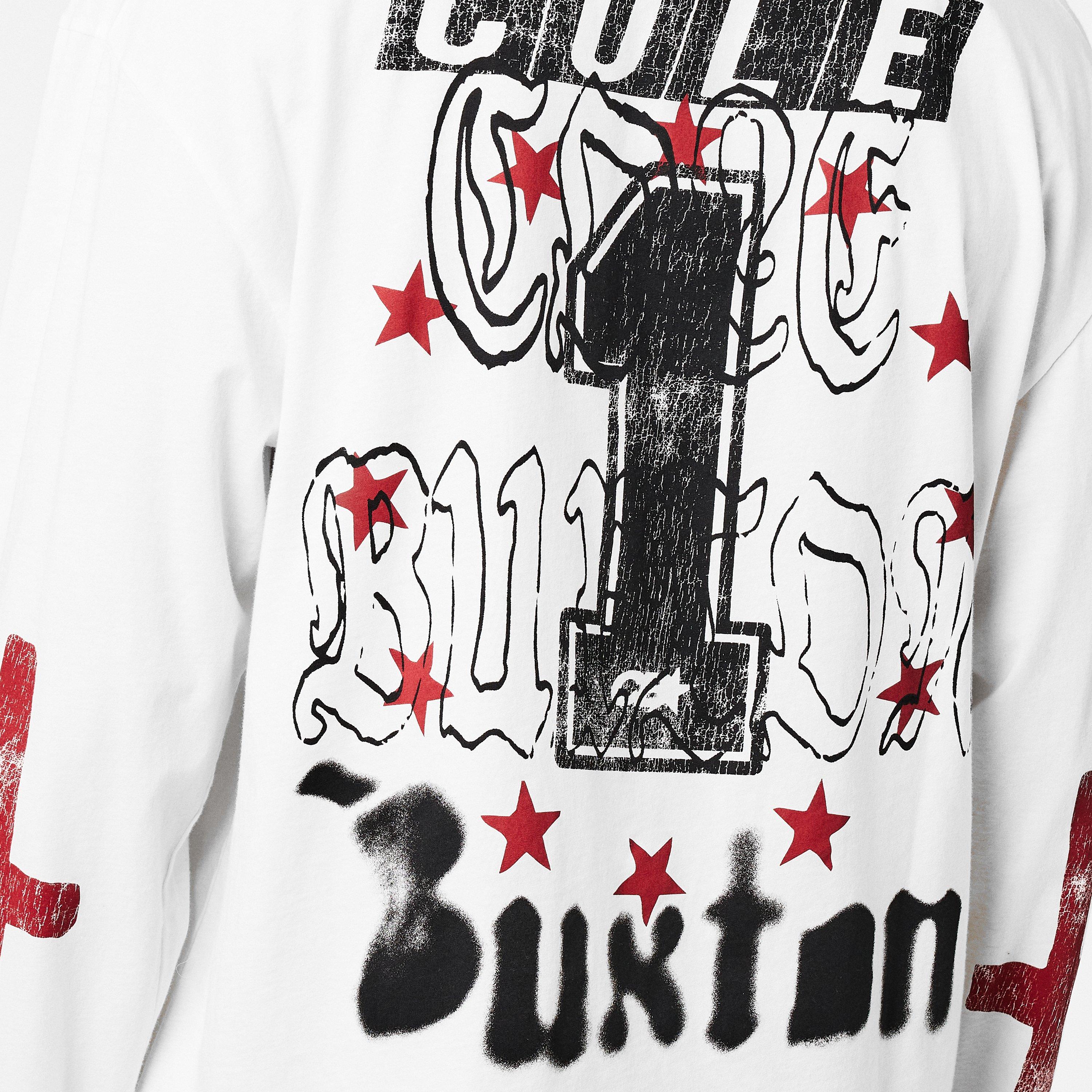 Vintage White - Cole Buxton - Men's Mx Long Sleeve T-Shirt - 5