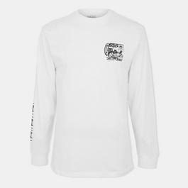 Vans Next Stop Ls White T-Shirt Unisex Adults