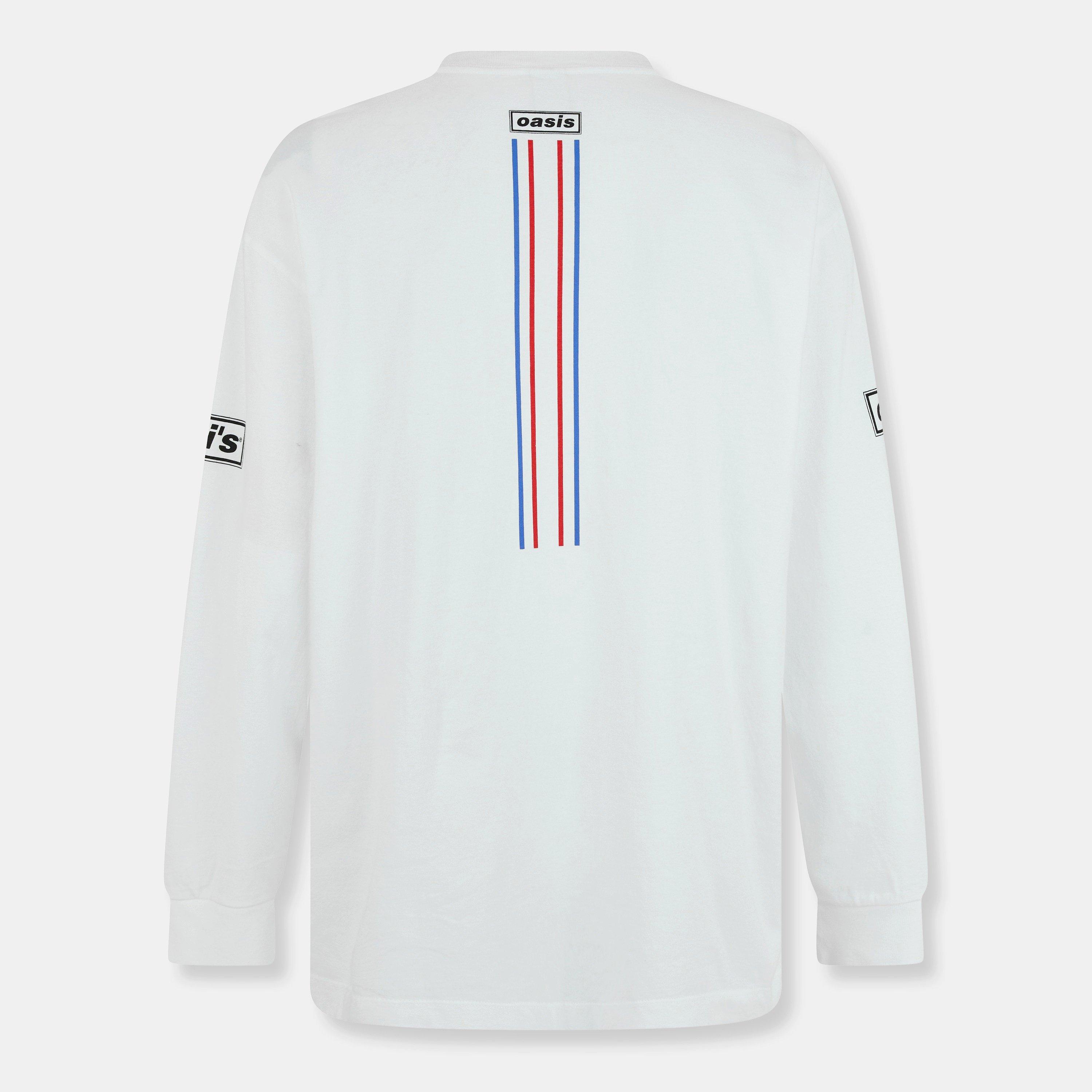 White - Levis X Oasis - Levis x Oasis Long Sleeve Tee - 2