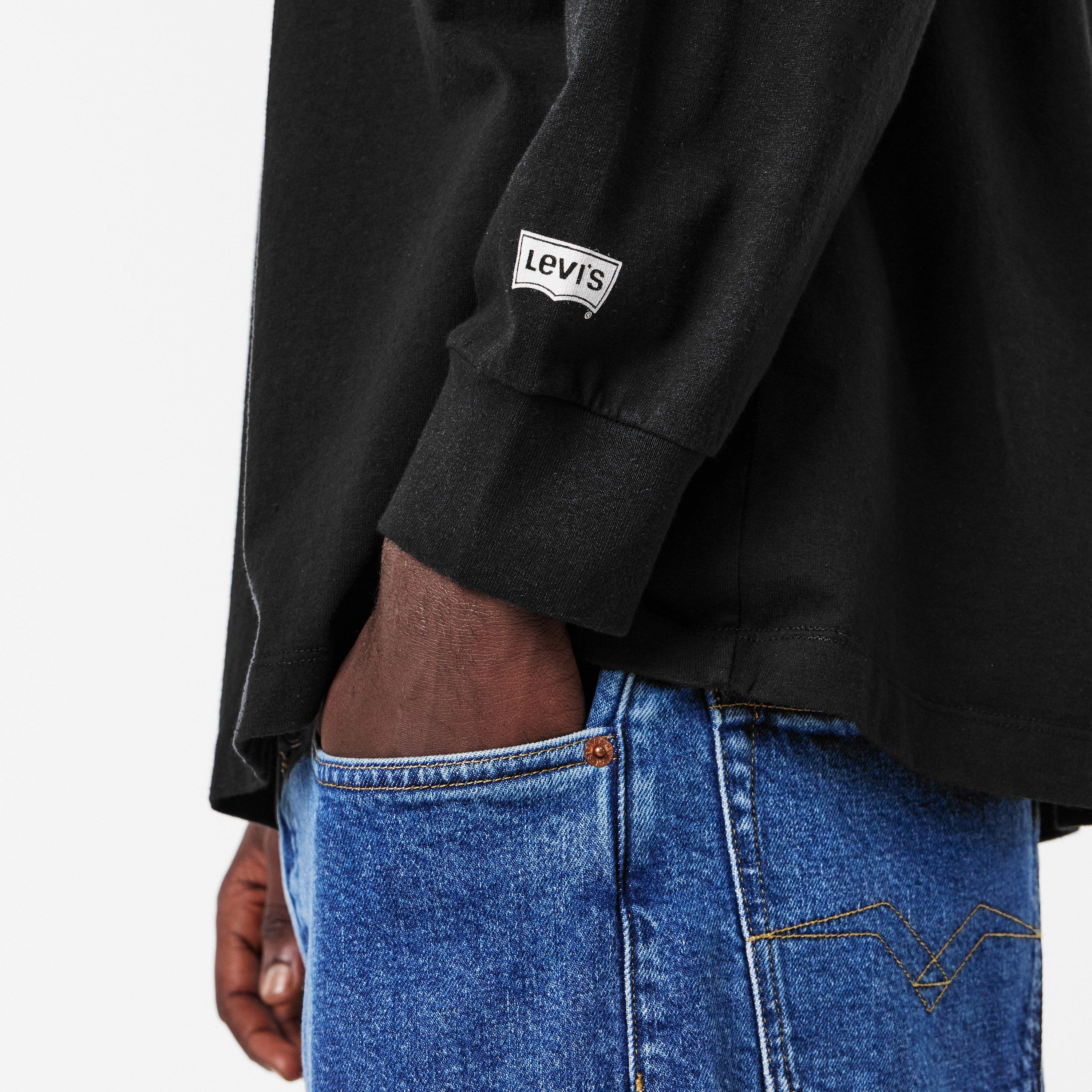 Black - Levis - x Oasis Long Sleeve Tee - 5