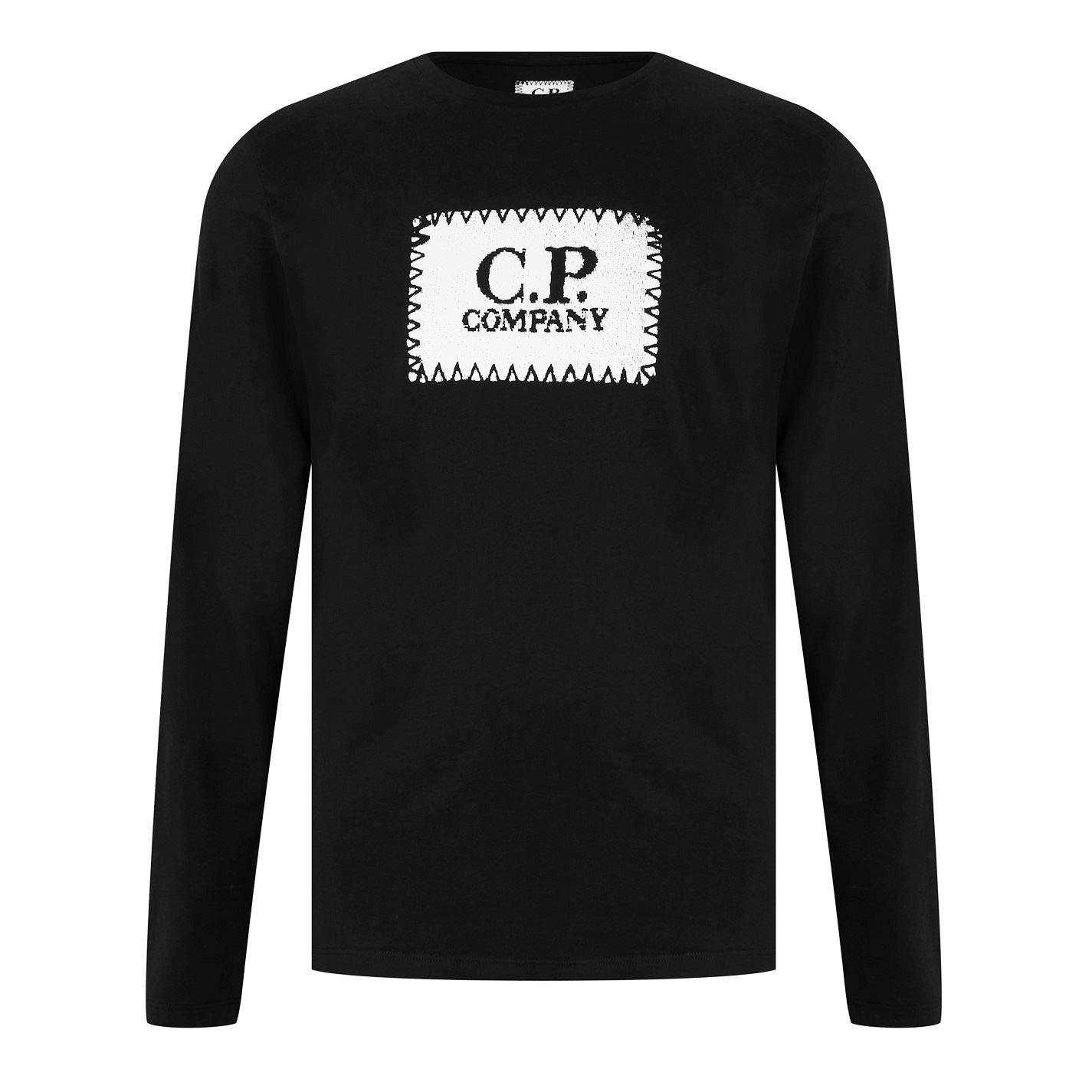 Black 999 - CP Company - Men's Long Sleeve T-Shirt - 5