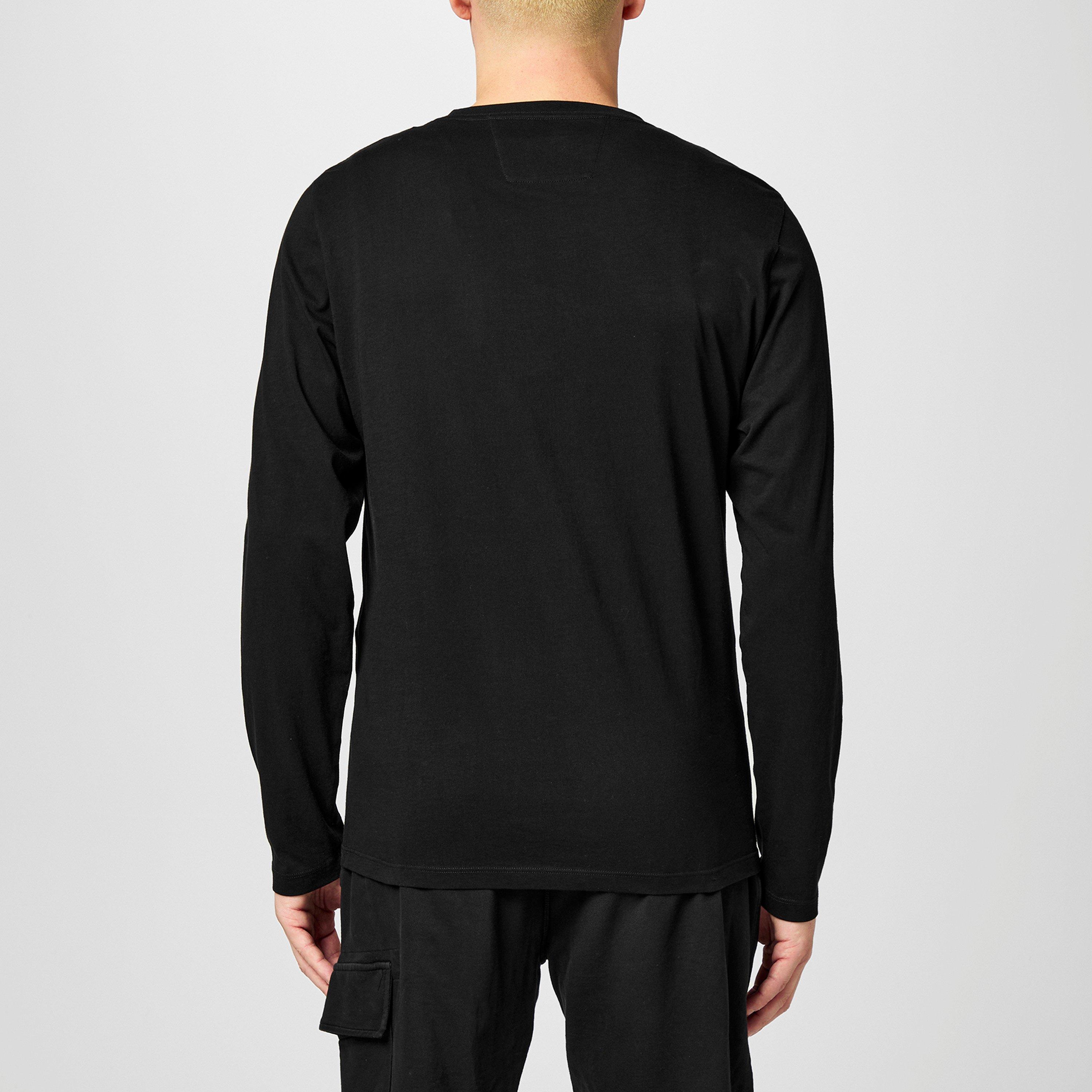 Black 999 - CP Company - Men's Long Sleeve T-Shirt - 3