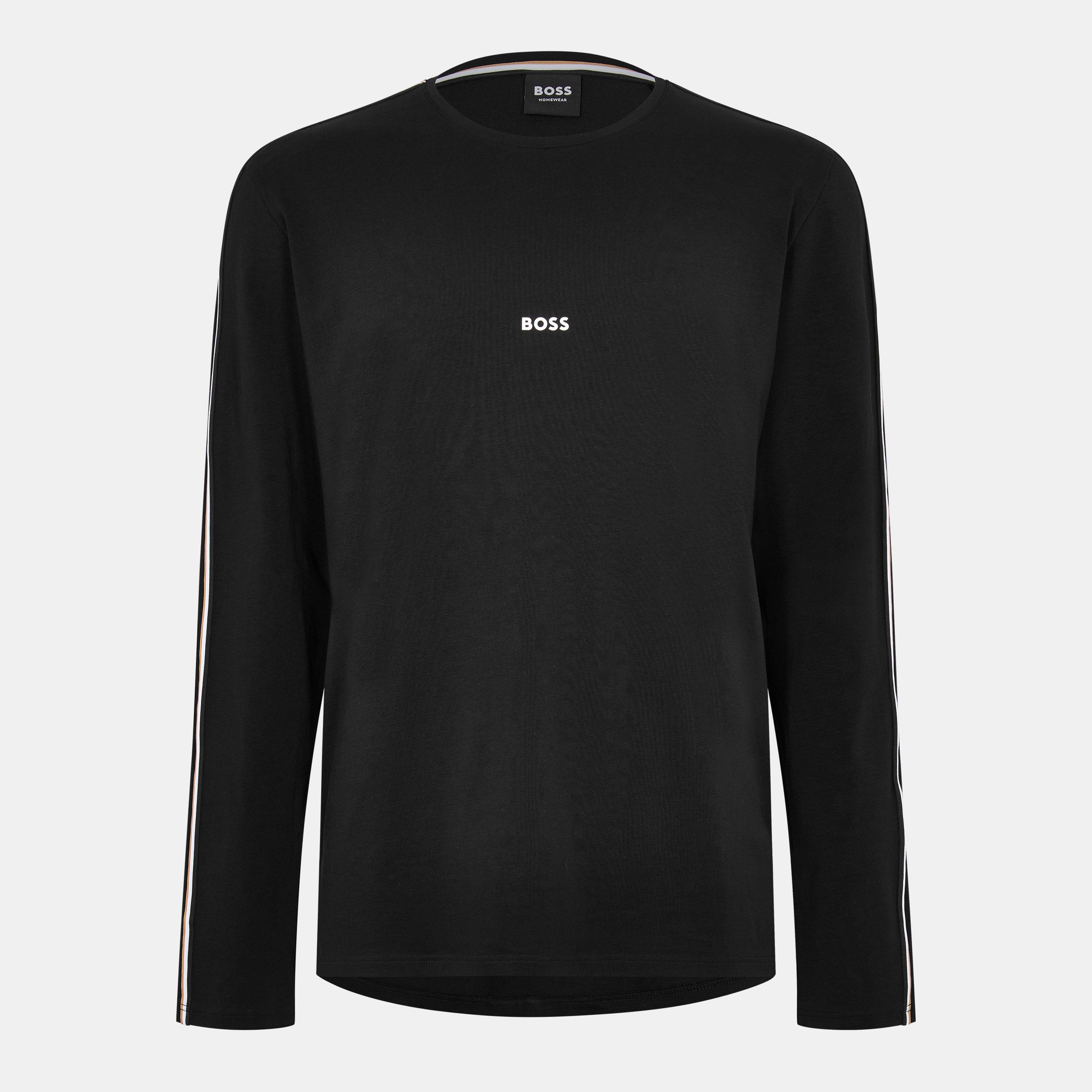 Black 001 - Boss - Unique Ls-Shirt 10259900 02 - 1