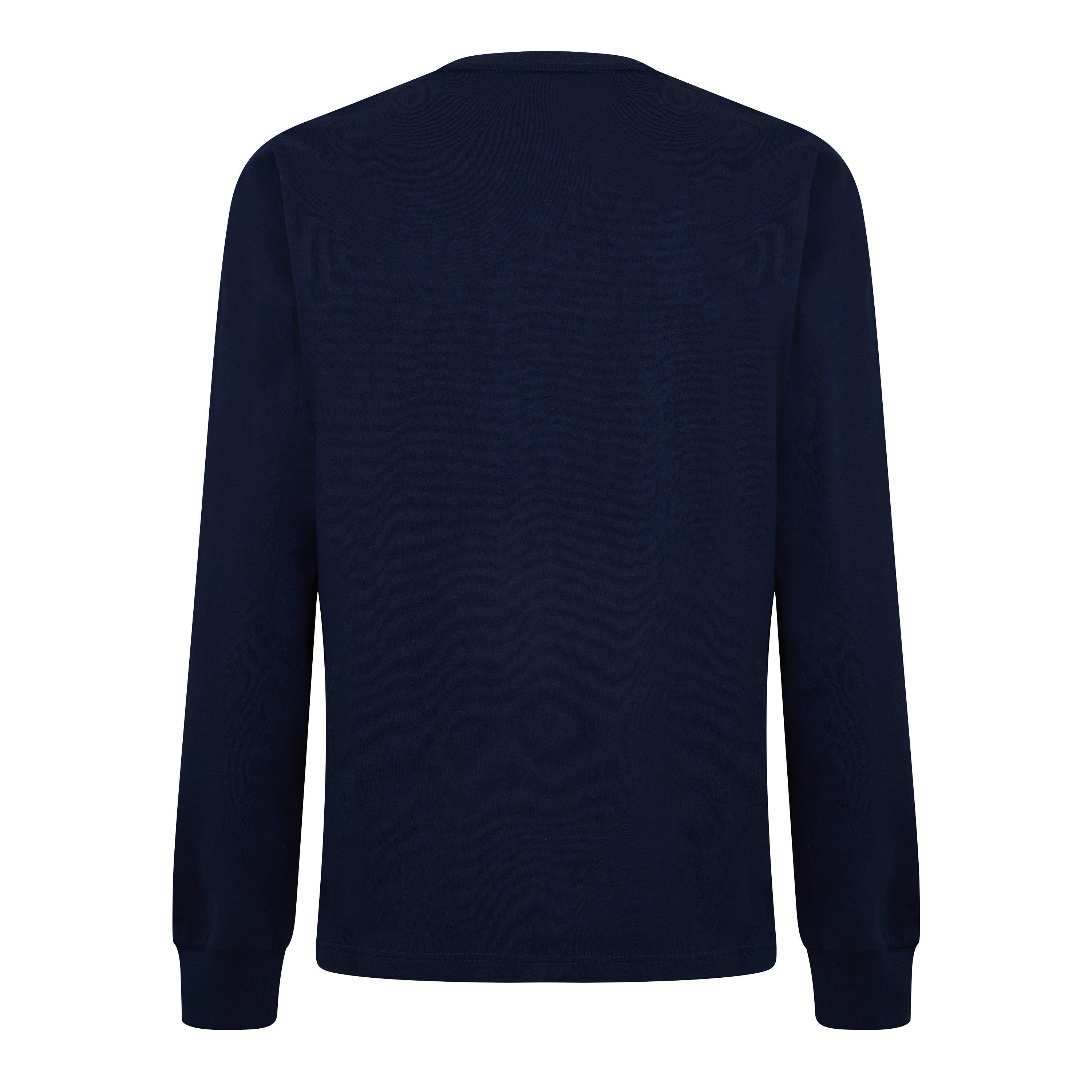 Navy 166 - Lacoste - Men's Long Sleeve T-Shirt - 2