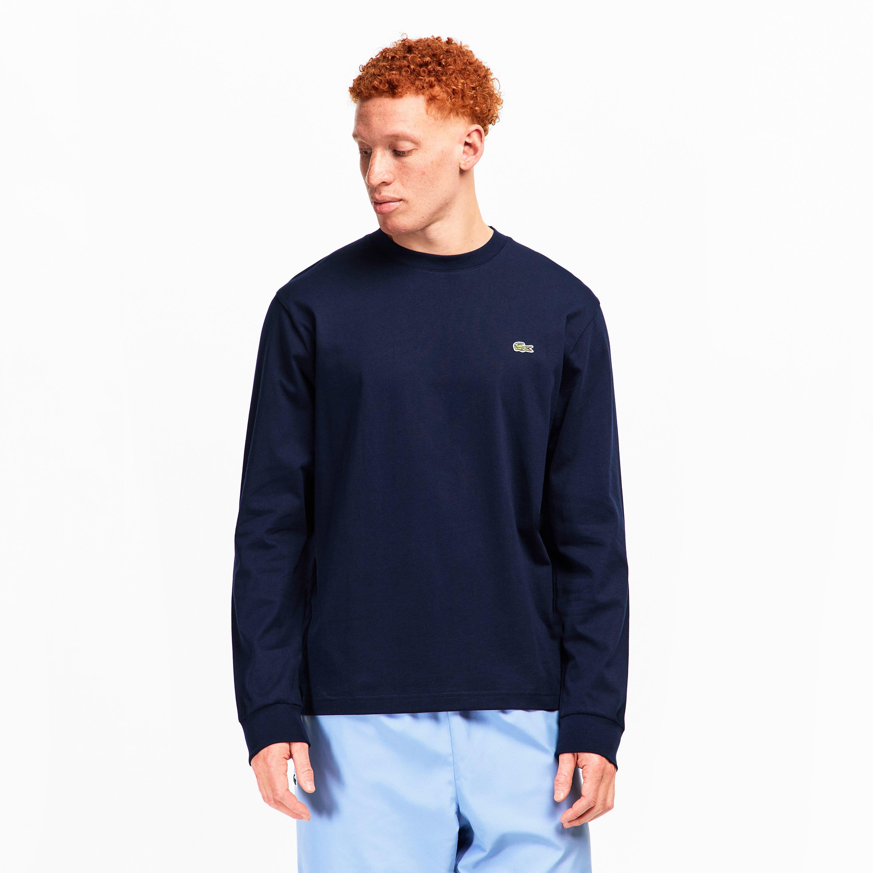 Navy 166 - Lacoste - Men's Long Sleeve T-Shirt - 3