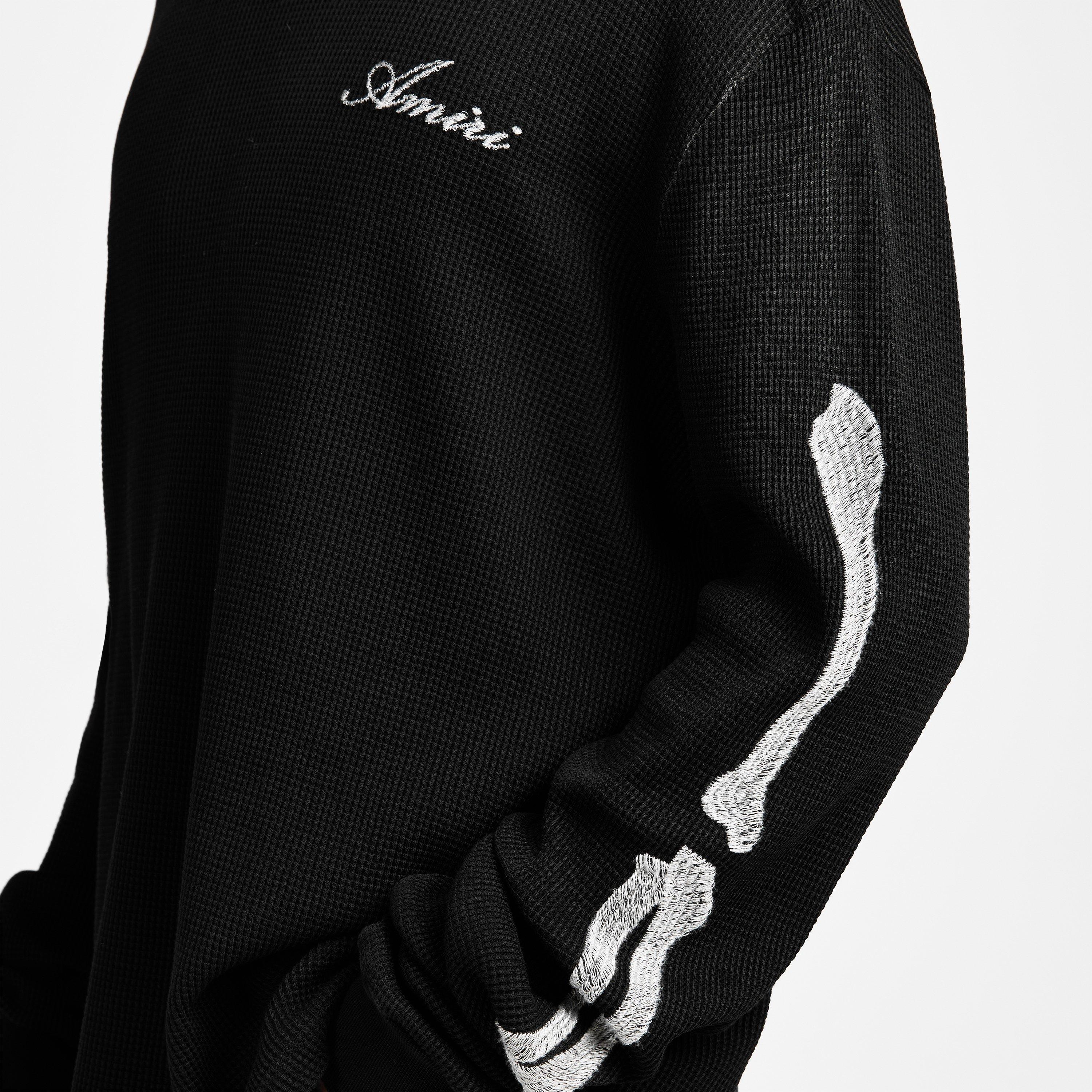 Black - Amiri - Amiri Bones Wffle LS Sn62 - 5