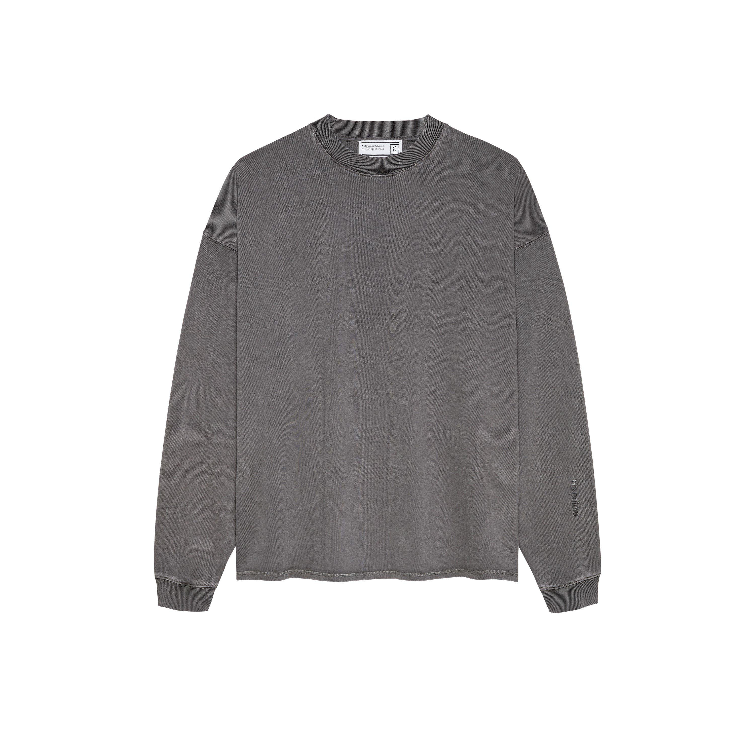 Washed Grey - Hopeium - Hopeium No Sleep Tee Sn64 - 1