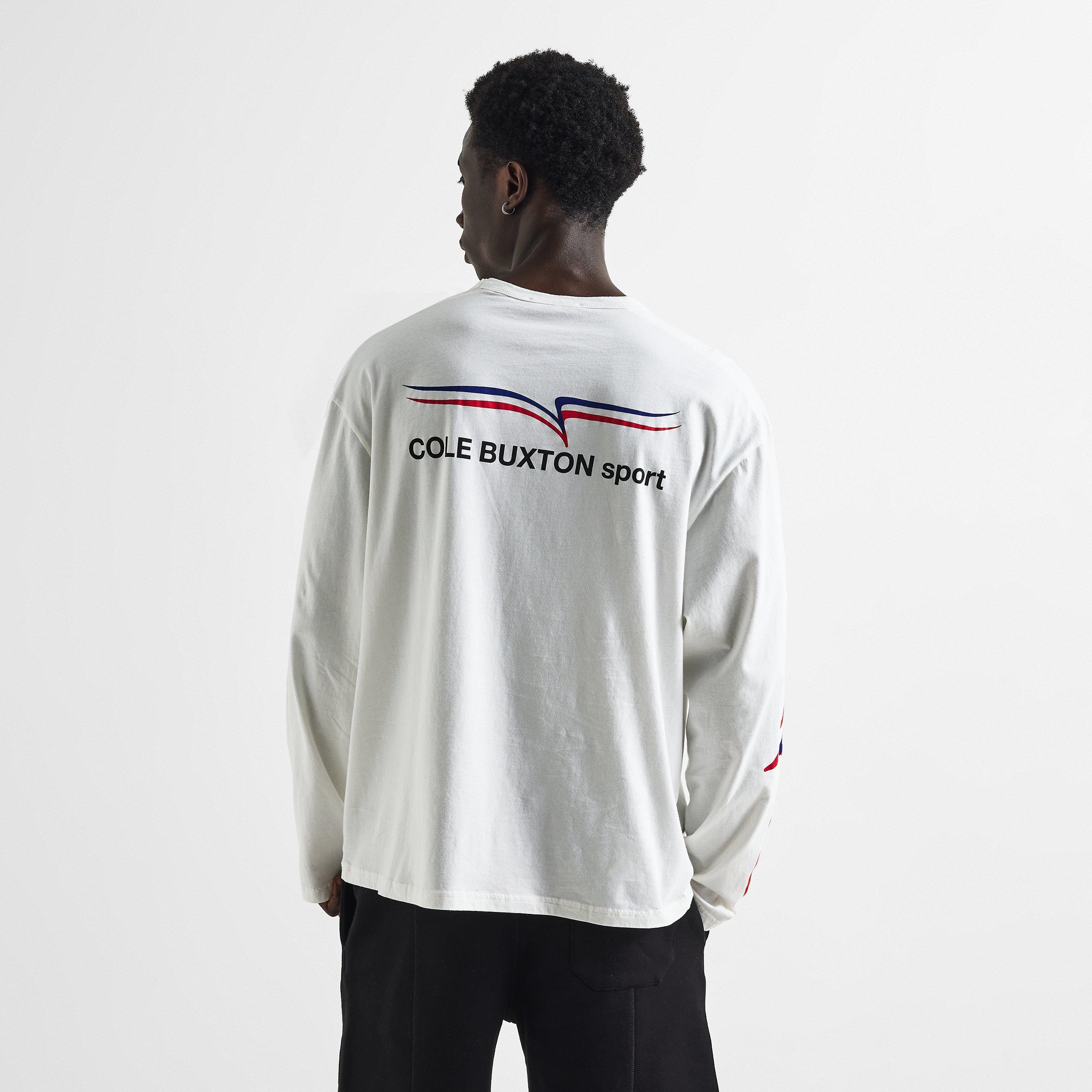 Vintage White - Cole Buxton - Men's Long Sleeve T-Shirt - 4