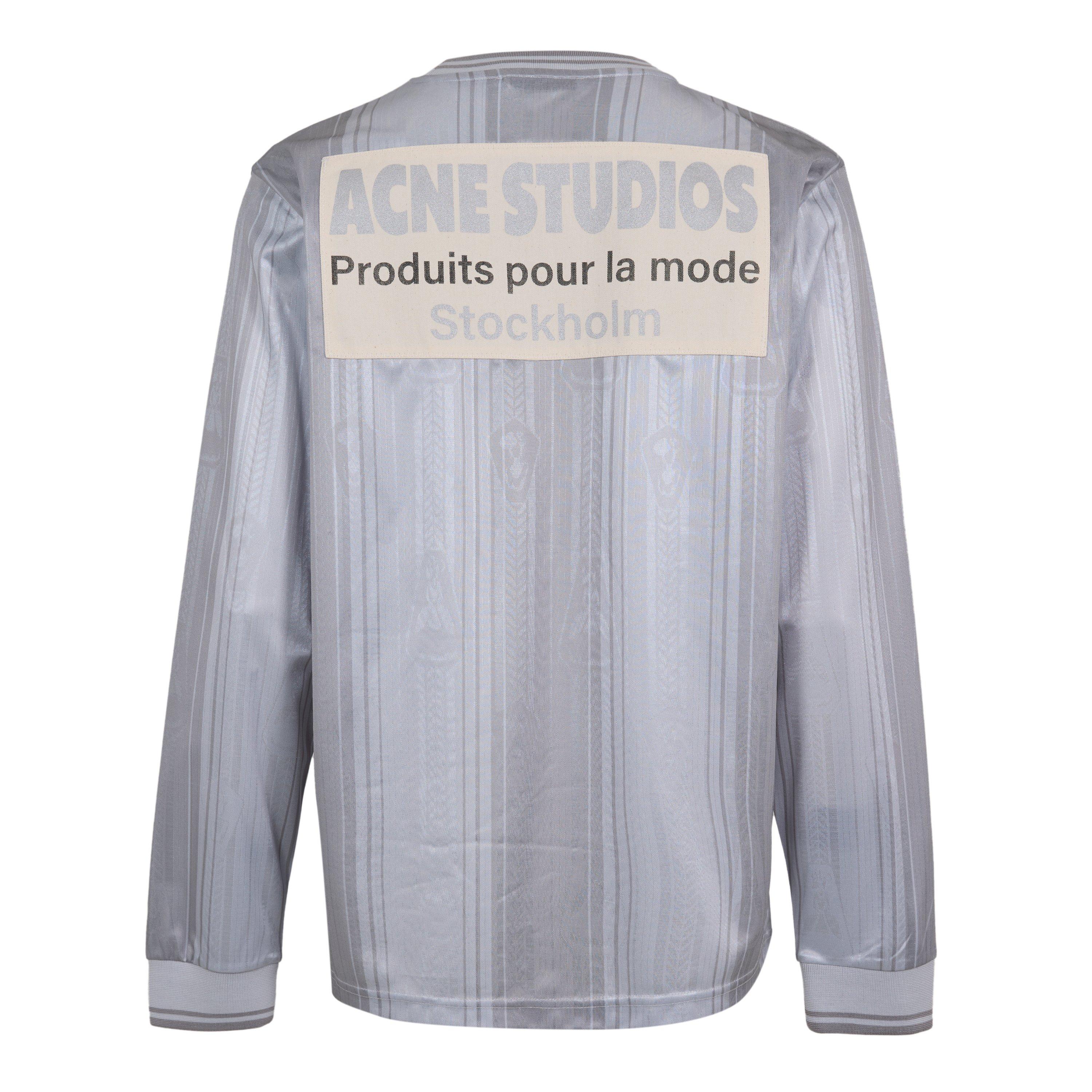 Grey - Acne Studios - Men's Long Sleeve T-Shirt - 2