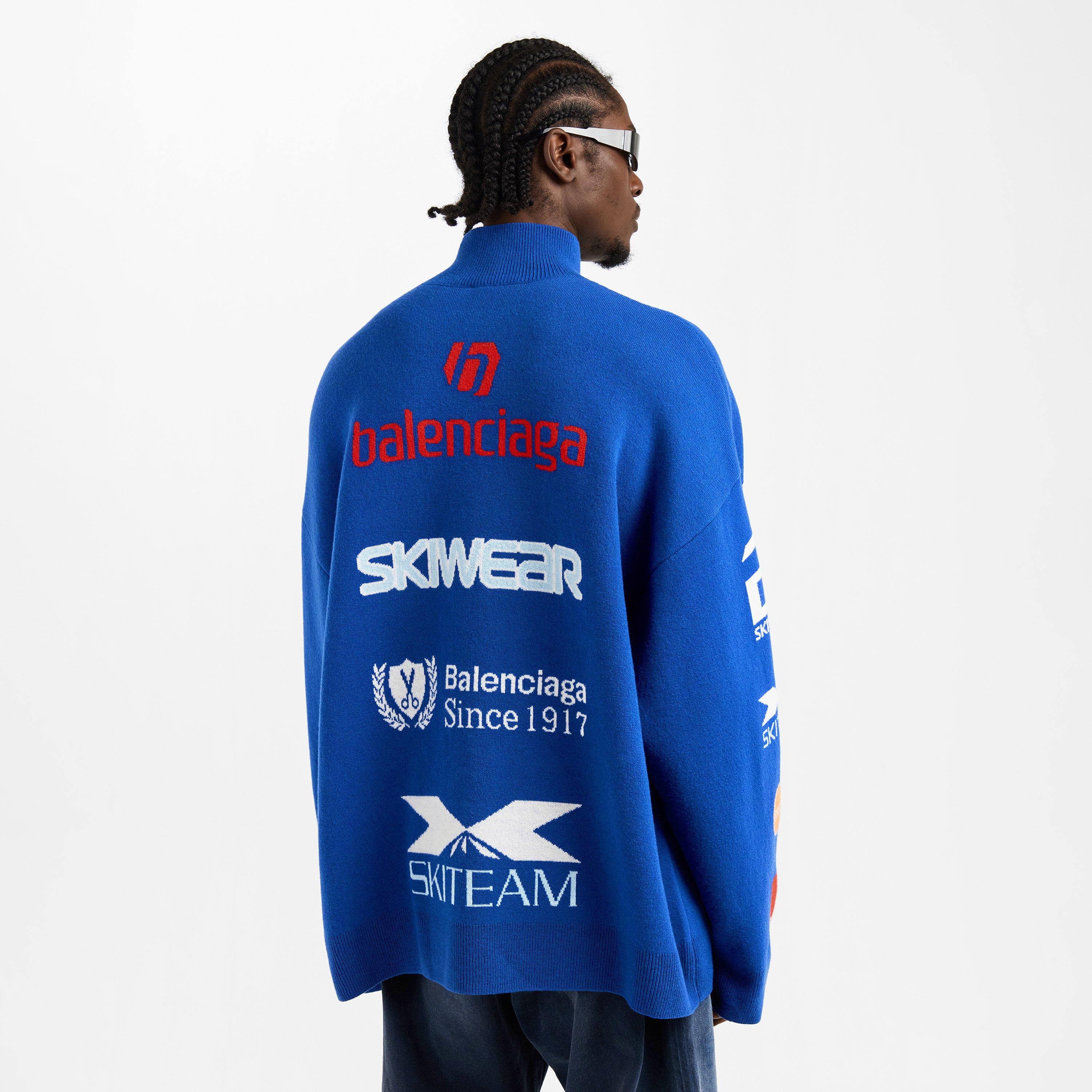 Blue - Balenciaga - Bal L/S Turtleneck Sn62 - 4