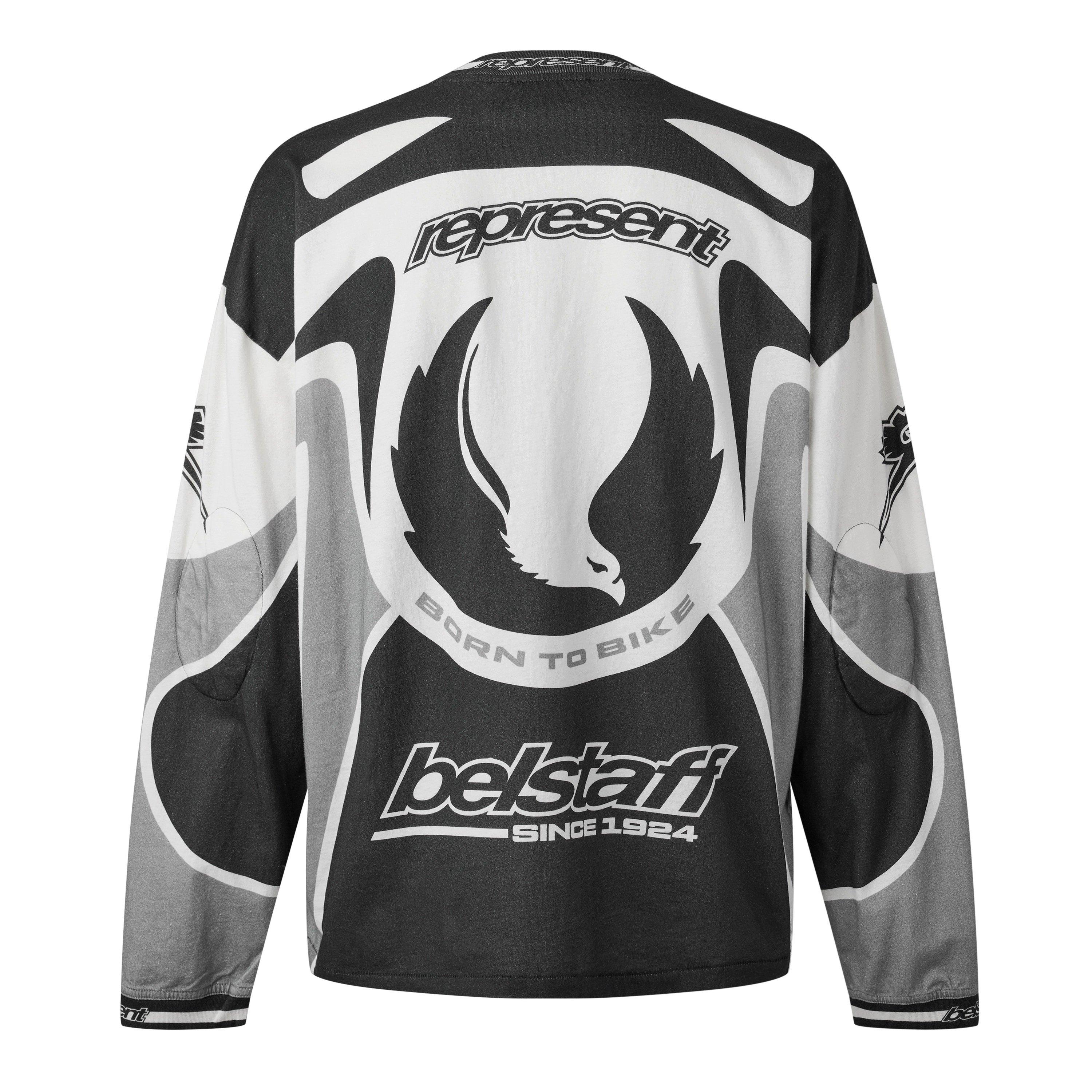 Mudstone - Represent X Belstaff - Men's Long Sleeve T-Shirt - 2