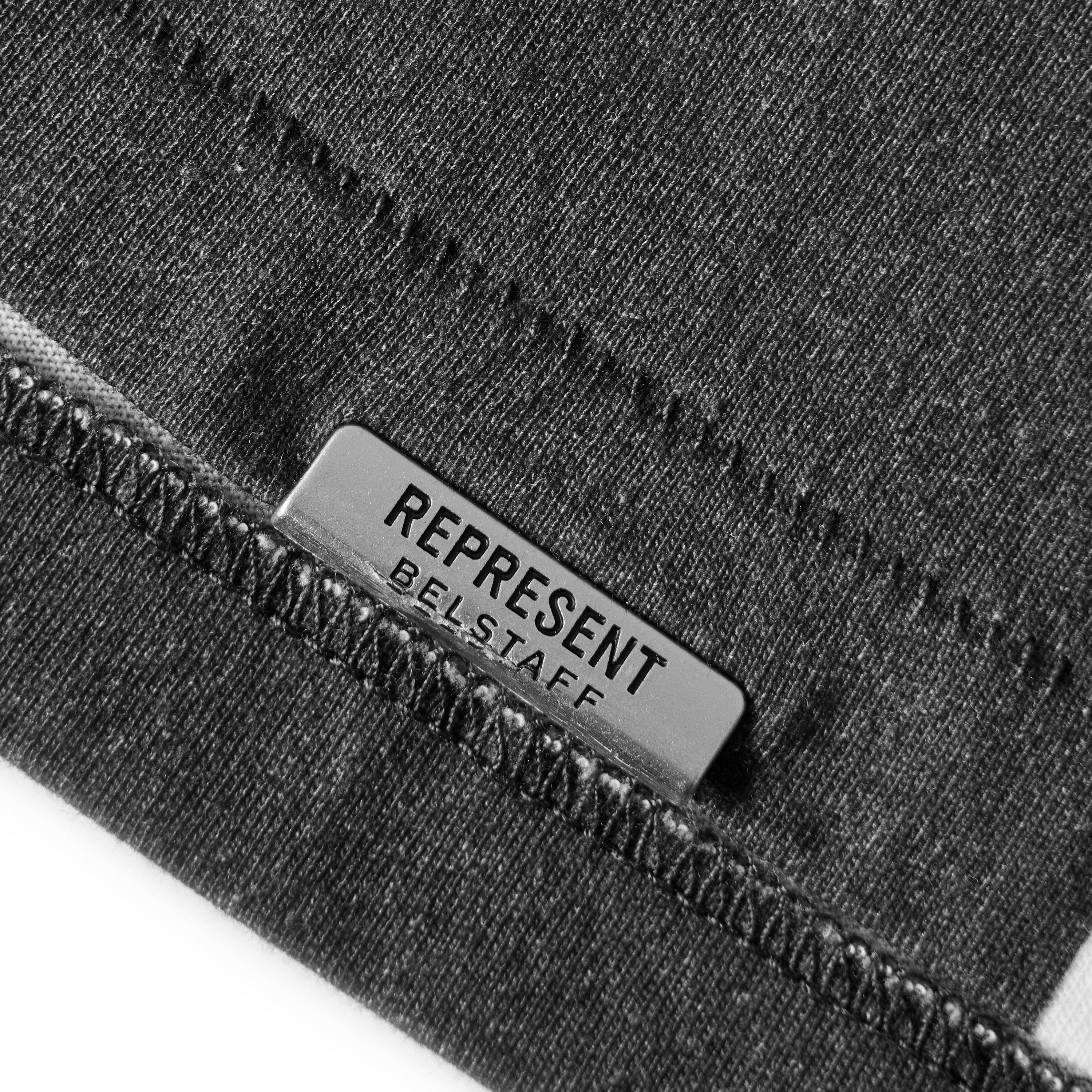 Mudstone - Represent X Belstaff - Men's Long Sleeve T-Shirt - 3