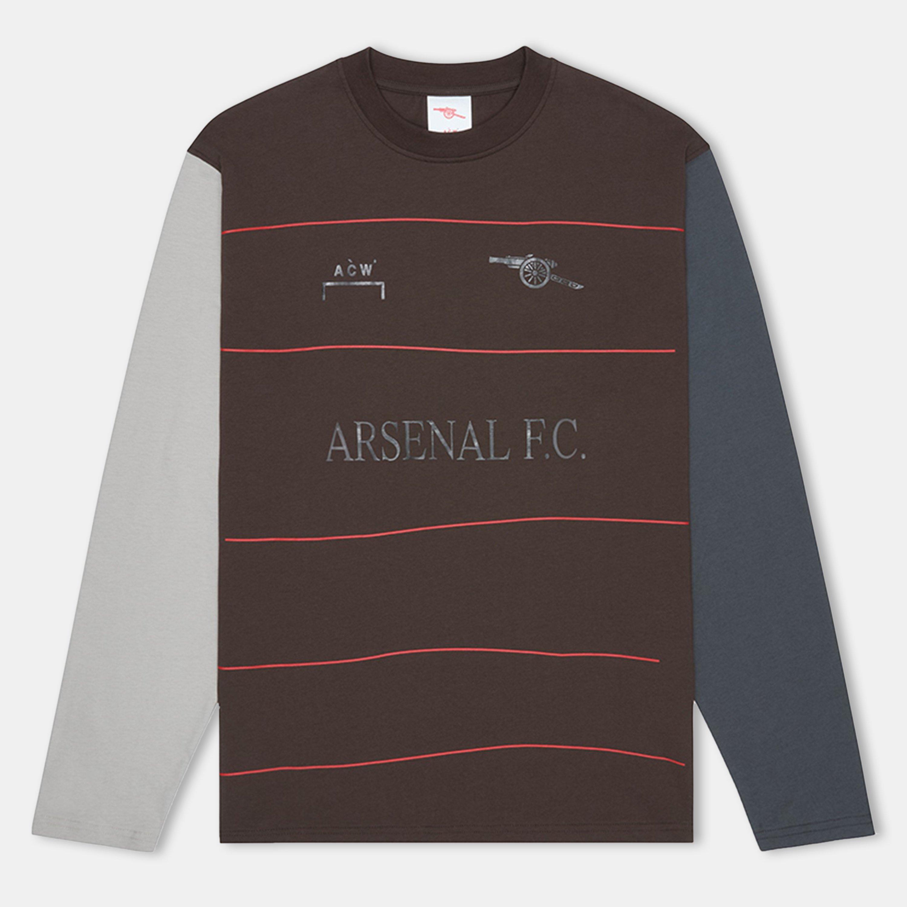 Rust 0010 - A-COLD-WALL - Mens x Arsenal FC Gillespie Long Sleeve T-Shirt - 1