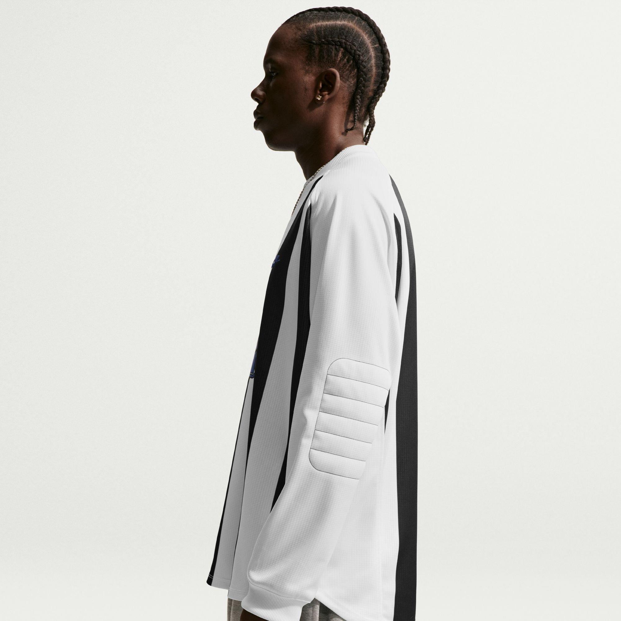 Black/White - Nike - Men's Long Sleeve T-Shirt - 2