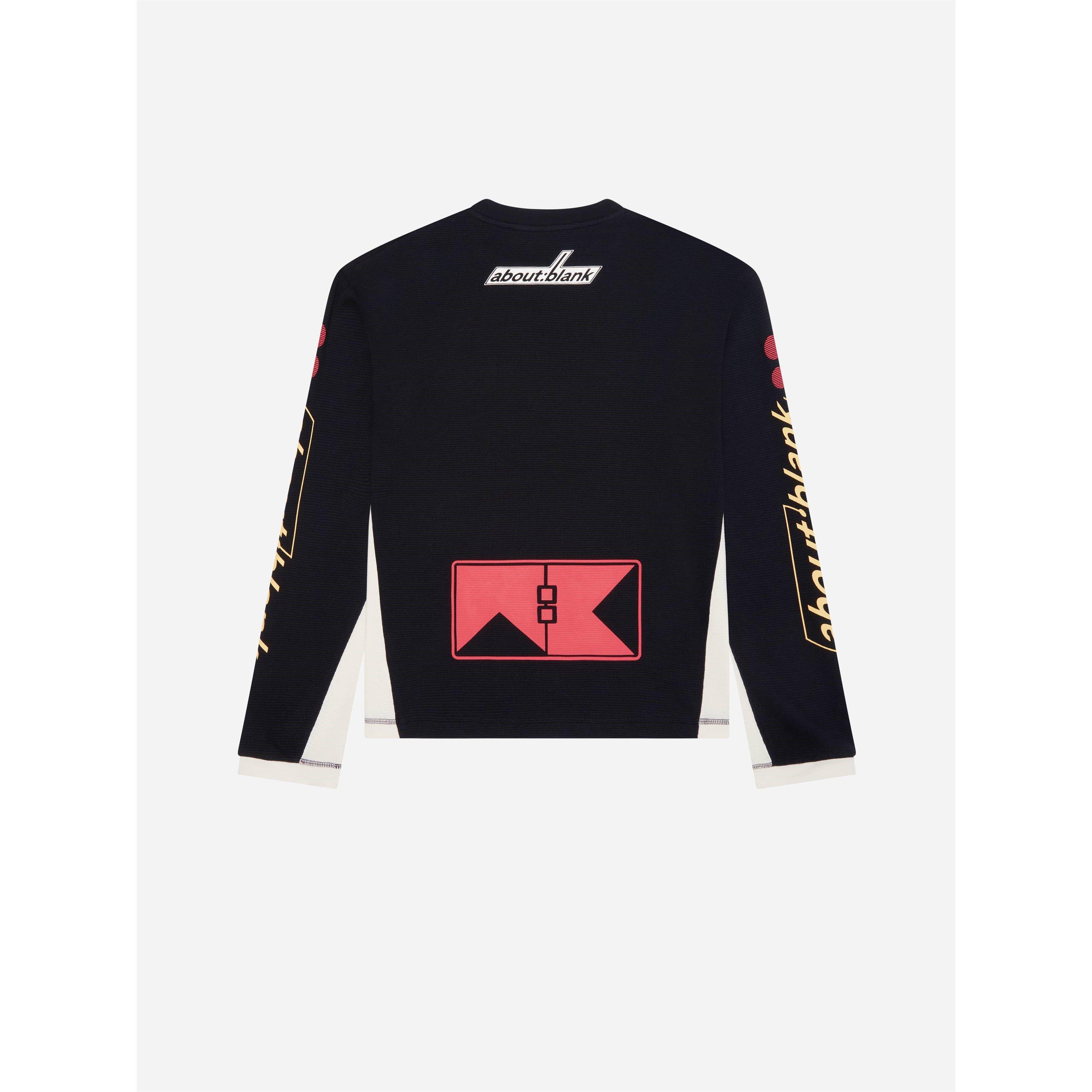 Black - about:blank - Men's Long Sleeve T-Shirt - 5