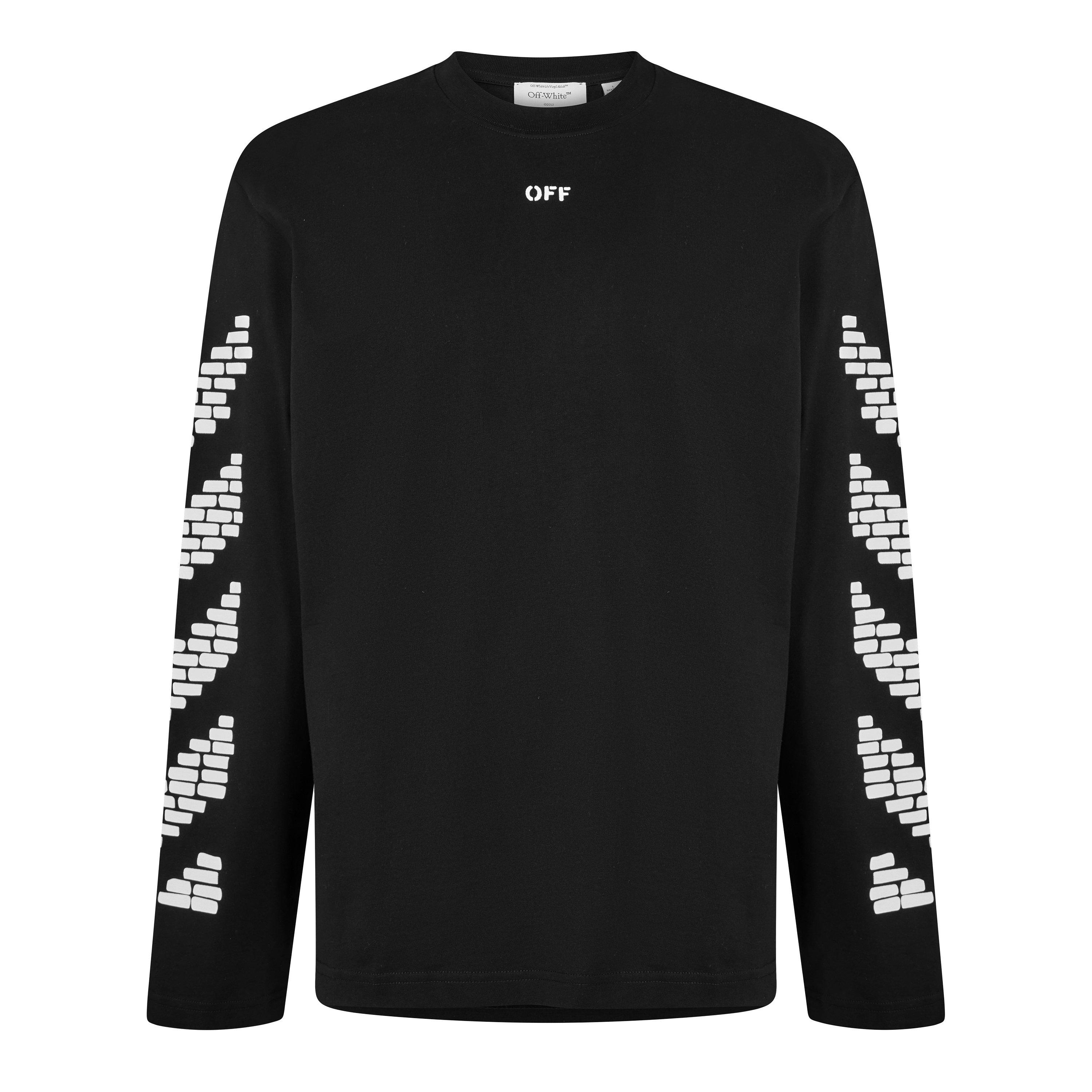 Off White Men's Long Sleeve T-Shirt - Black - XL