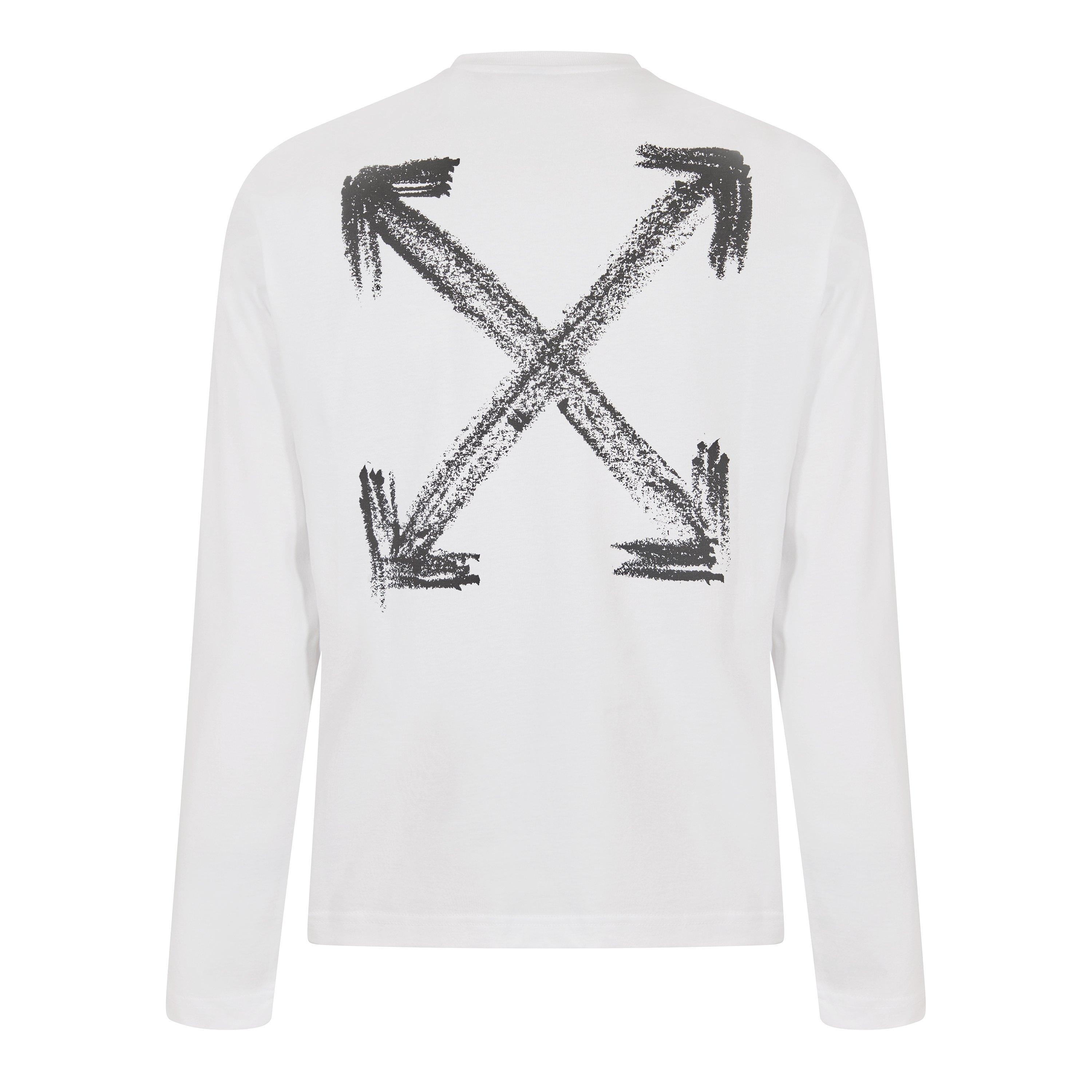 White - Off White - Men's Long Sleeve T-Shirt - 2