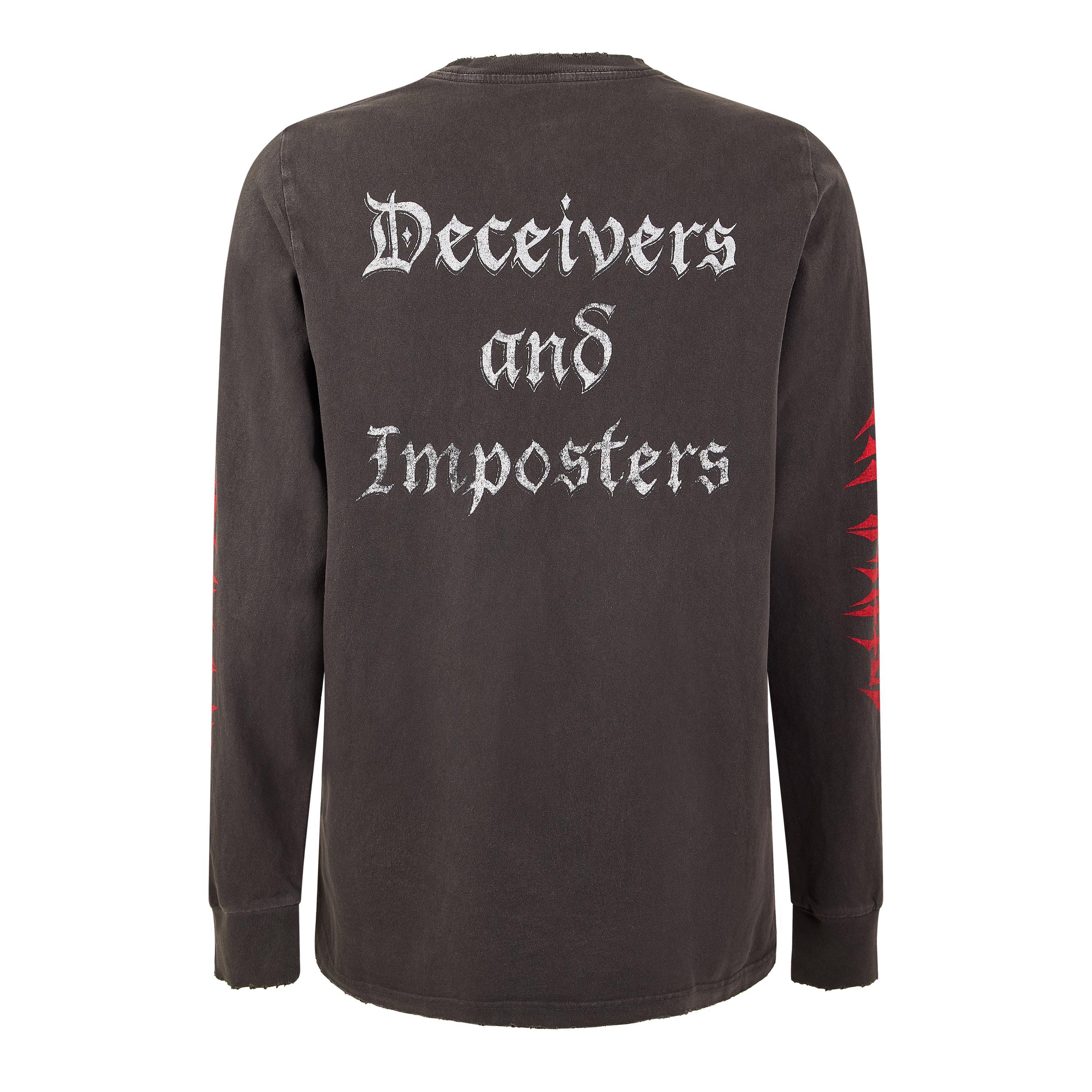 Vintage Black - Gallery Dept - Men's Long Sleeve T-Shirt - 2