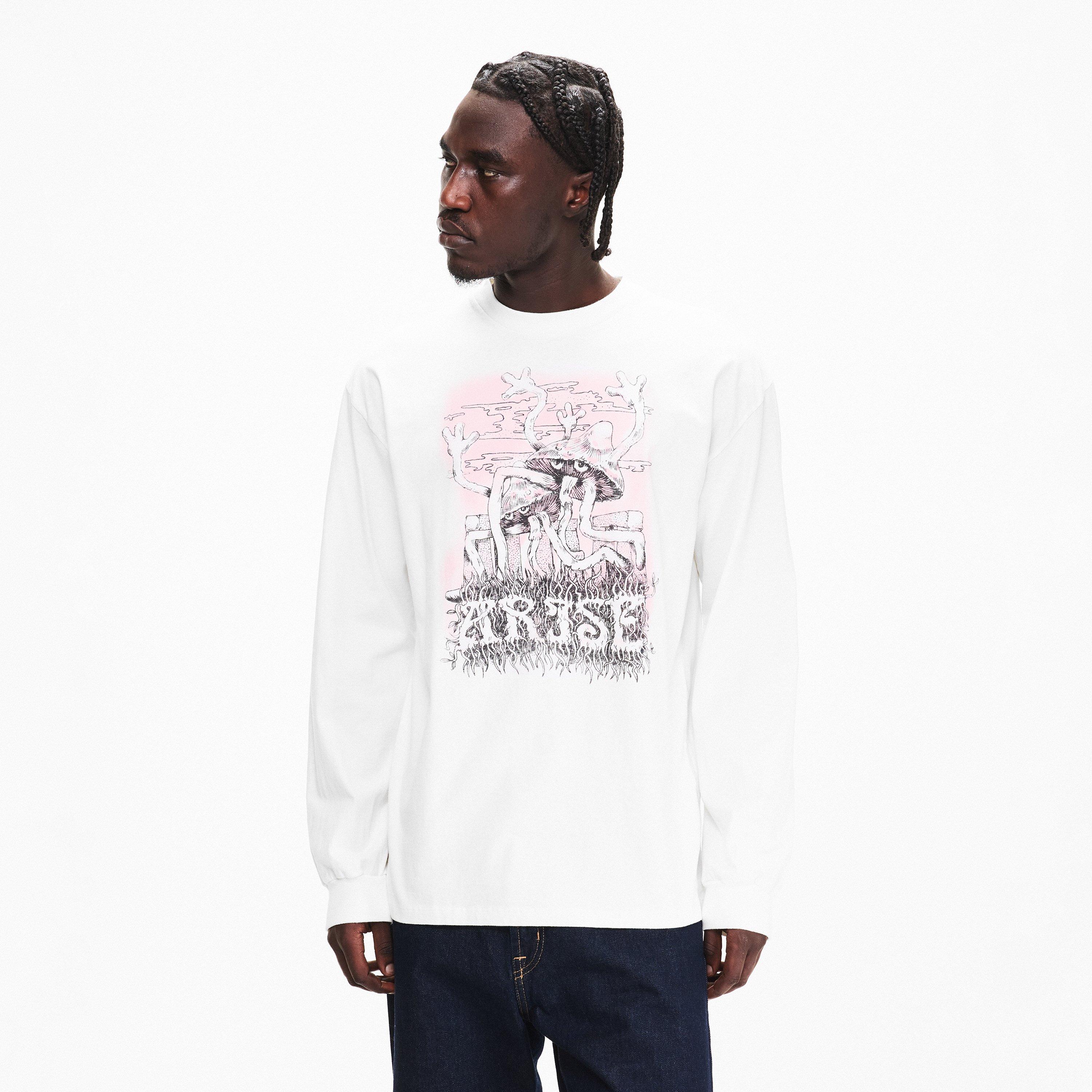 Off White - Aries - Men's Shroom T Long Sleeve T-Shirt - 3