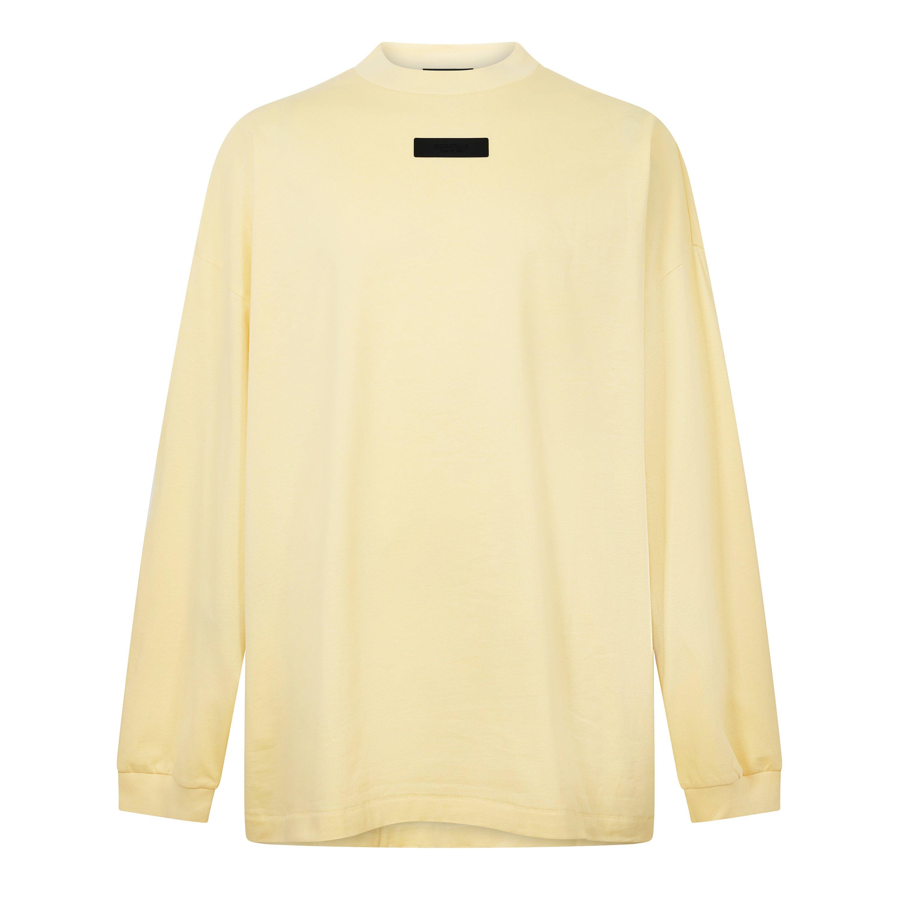 Yellow - Fear Of God Essentials - Men's Long Sleeve T-Shirt - 1
