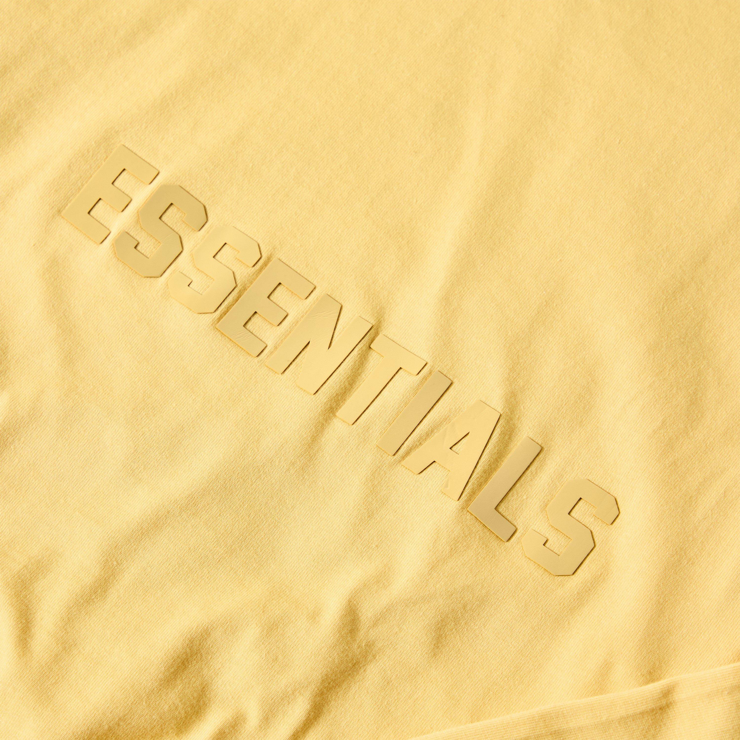 Light Tuscan - Fear Of God Essentials - Men's Long Sleeve T-Shirt - 3