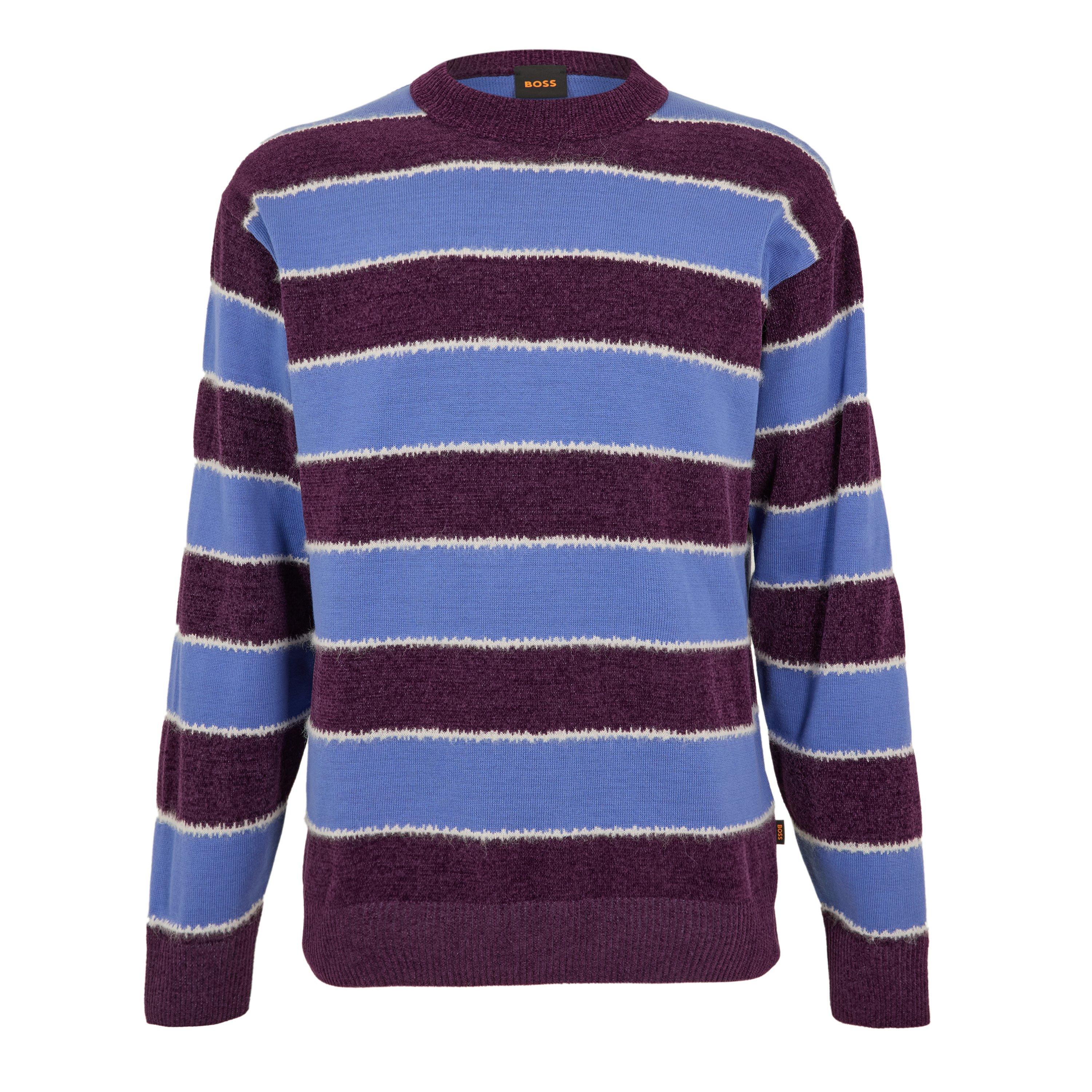 Medium Purple - Boss - Alpert 10255030 01 T-Shirt Mens - 1