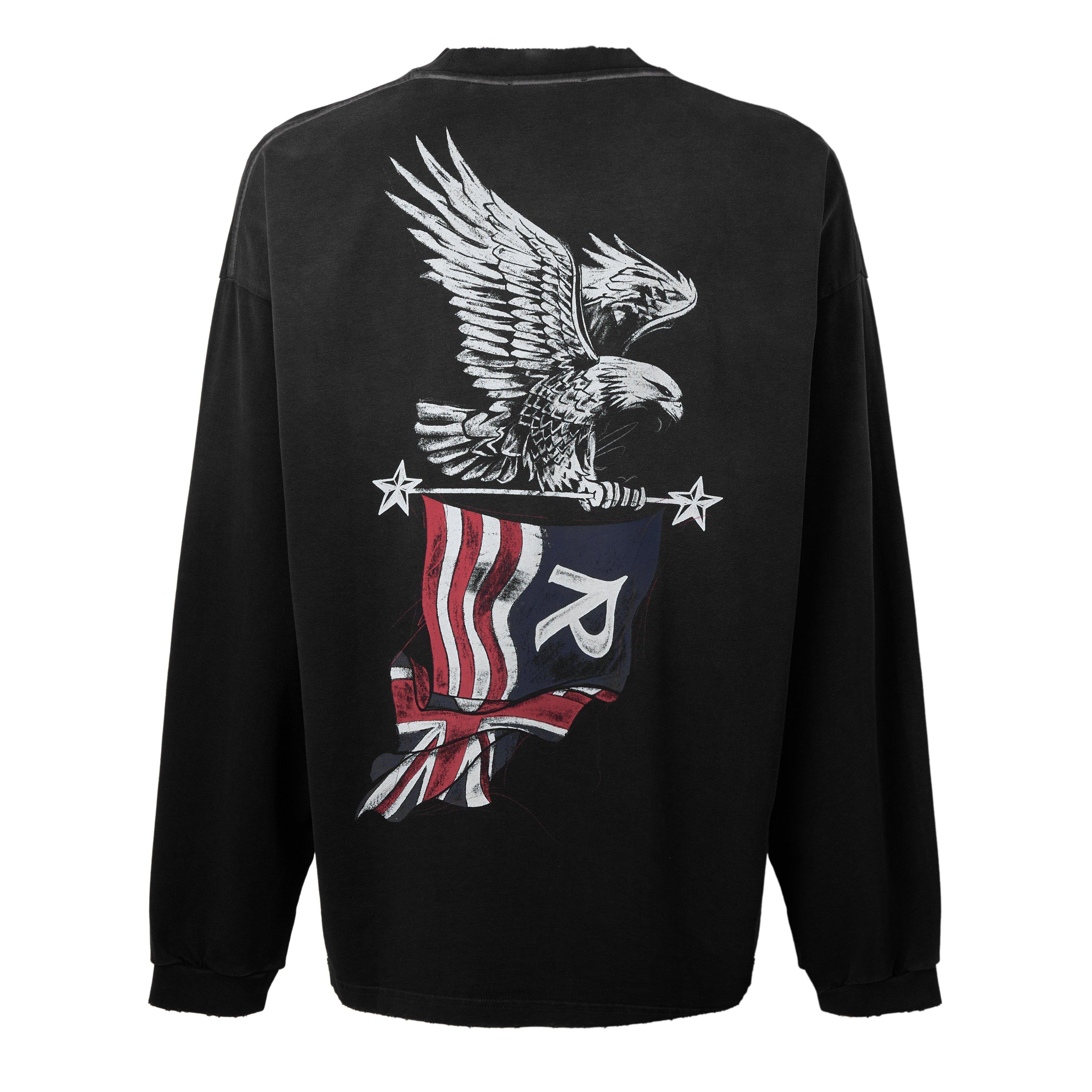 Black - Represent - Rep Eagle LS Tee Sn64 - 2