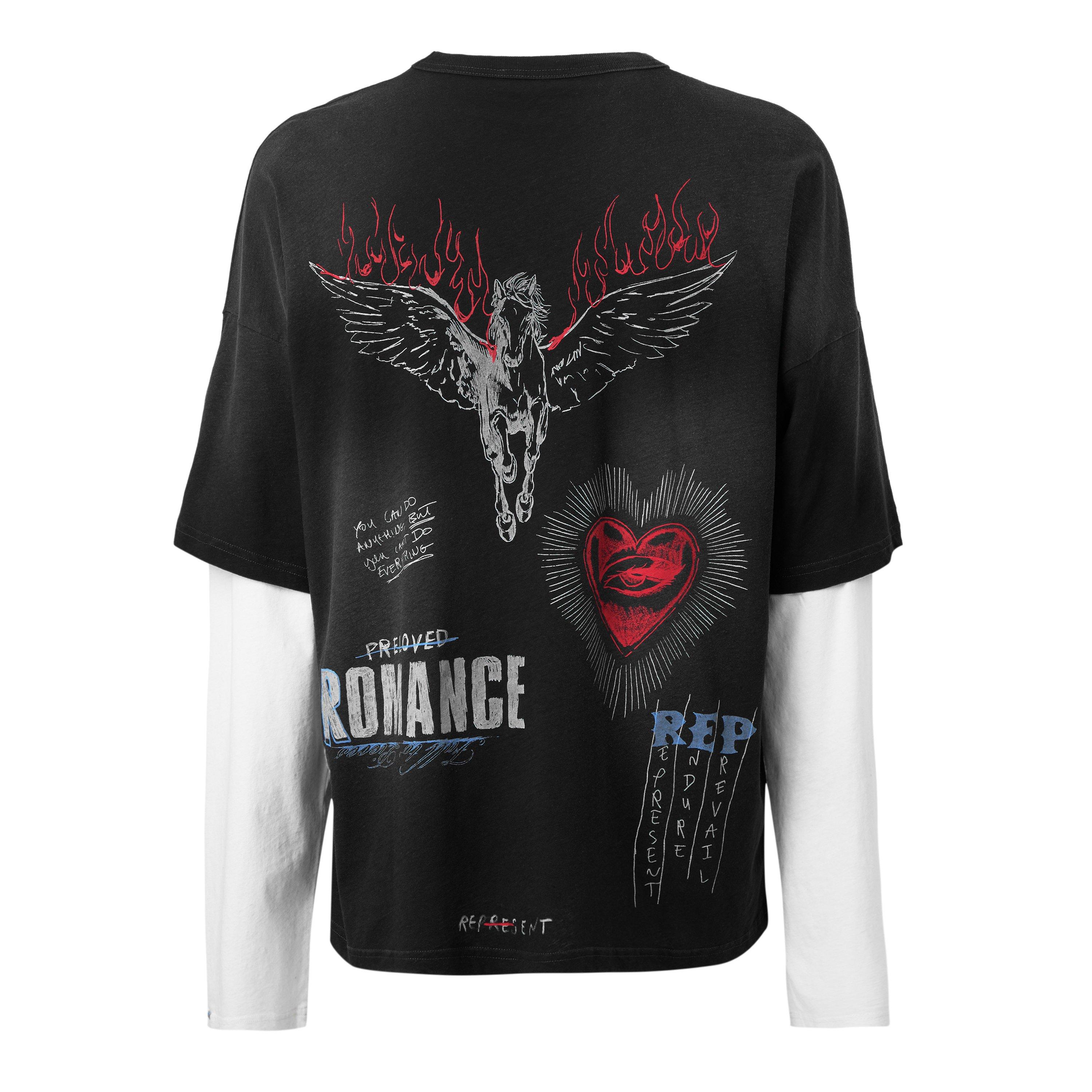 Washed Black - Represent - Rep Heaven LS Tee Sn64 - 2