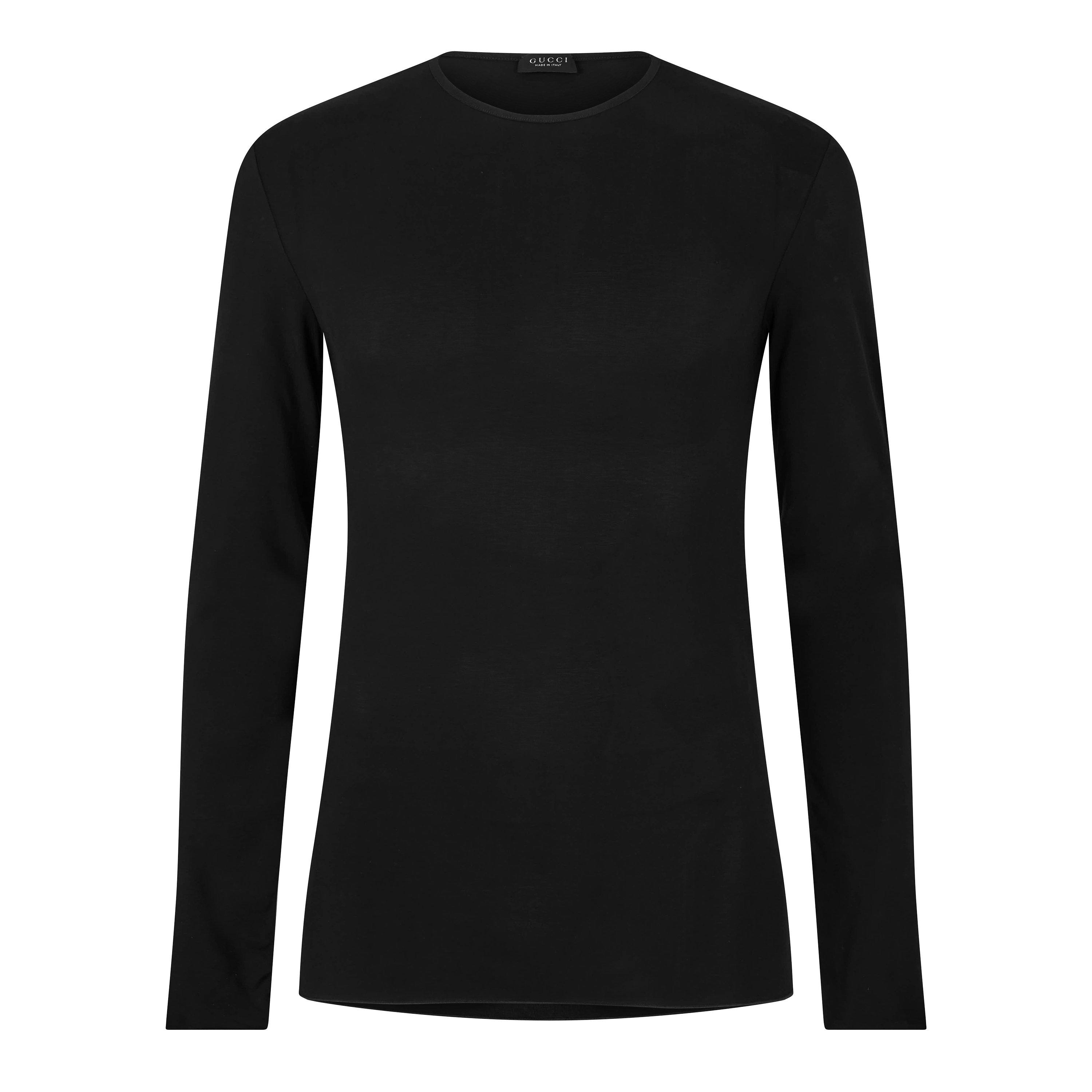 Black - Gucci - Gucci LS T-Shirt Sn63 - 1