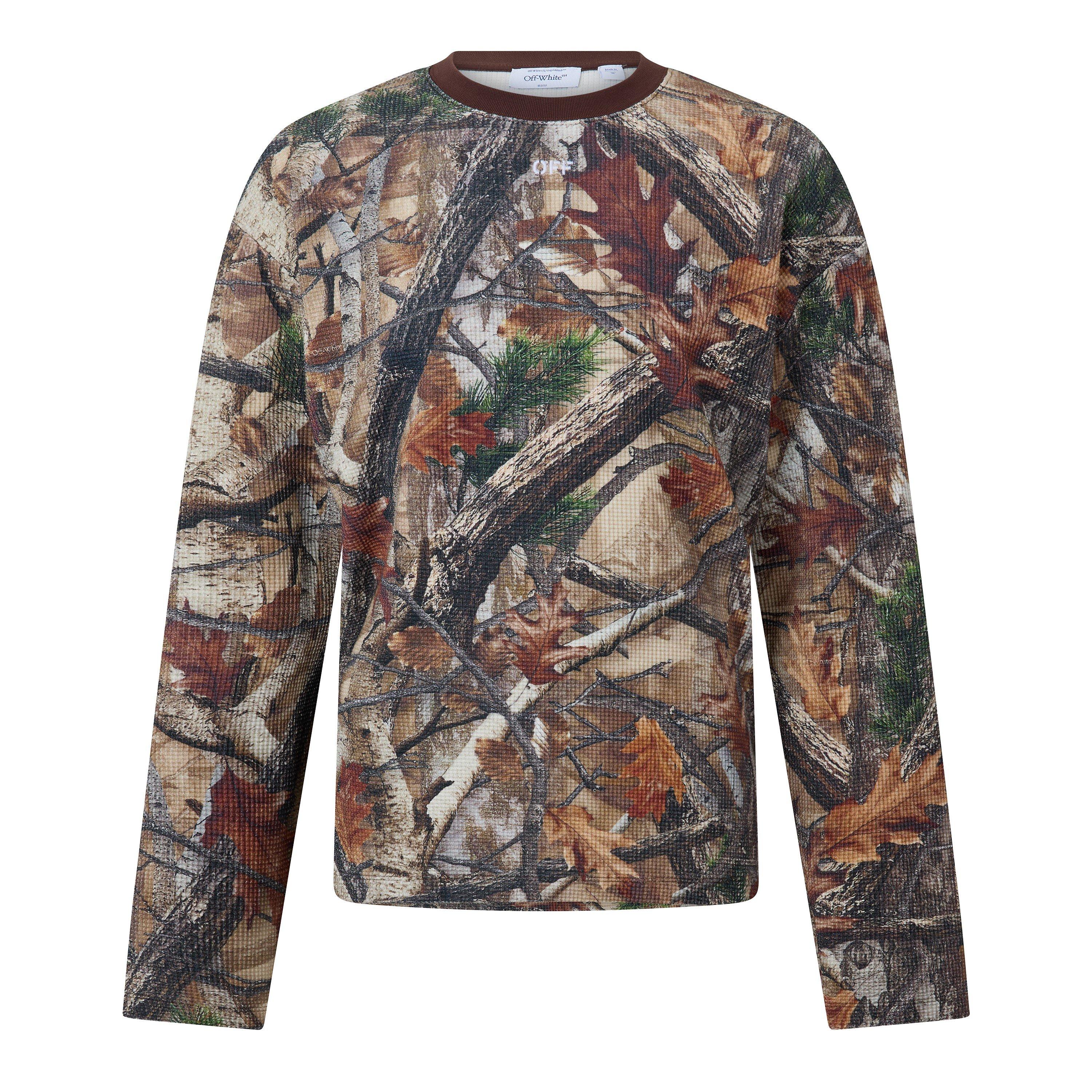Camo - Off White - Off Camo Waff LS Tee Sn63 - 1