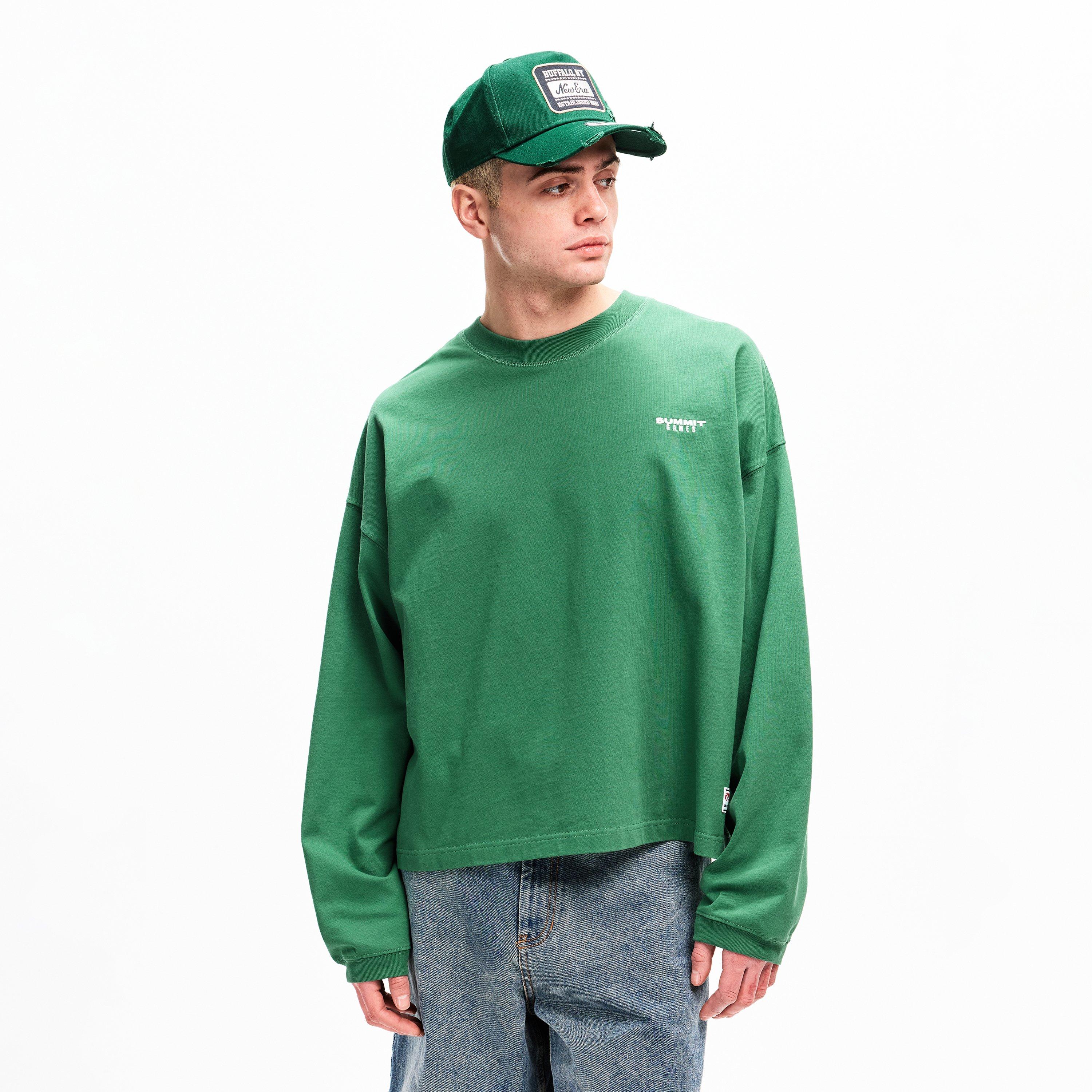 Hunter Green - Summer Games - Men's Skate Long Sleeve T-Shirt - 3