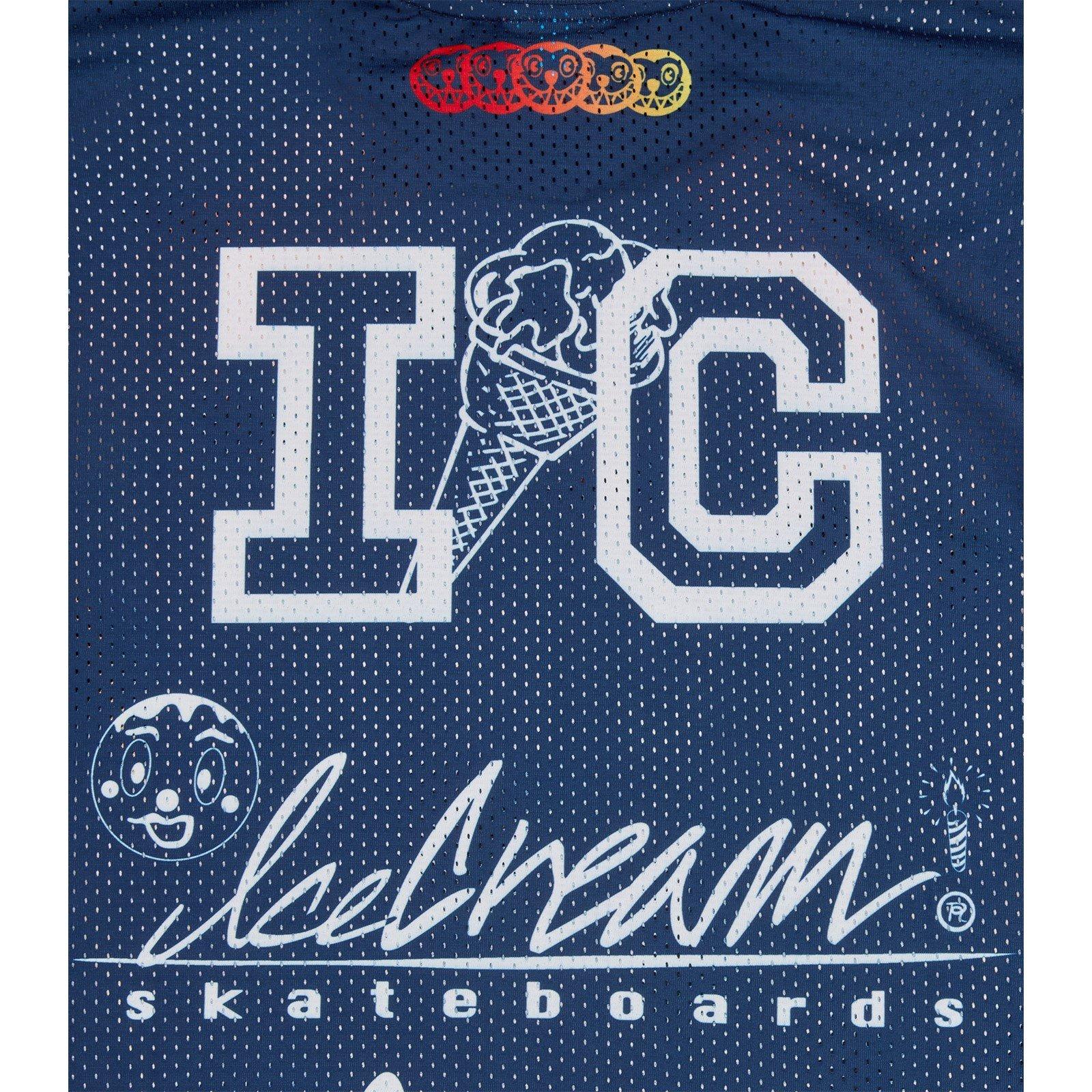 Navy - ICECREAM - Men's Moto Long Sleeve T-Shirt - 5