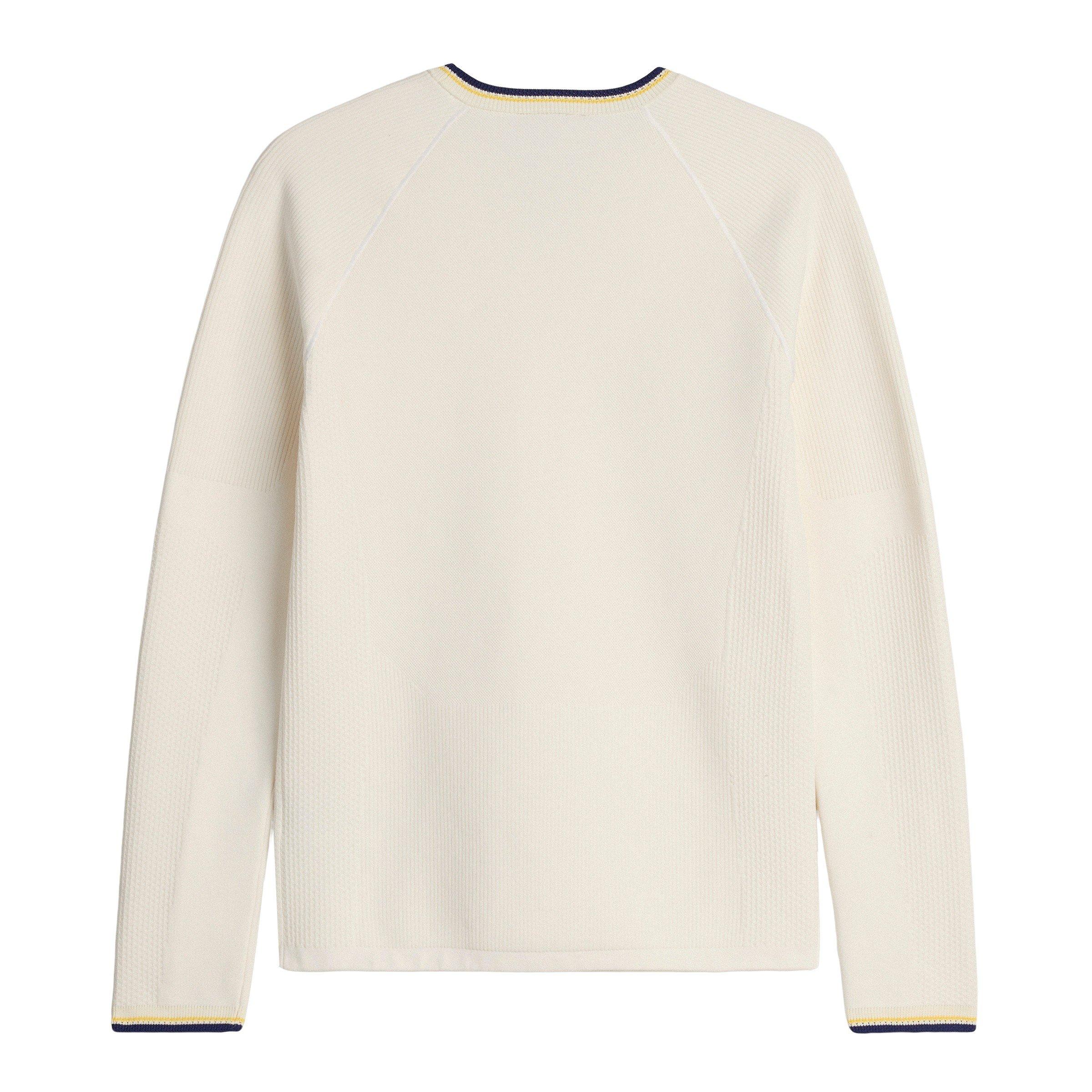 Cream White - adidas Originals - Mens by Wales Bonner x Y3 Knit Base Long Sleeve Top - 2