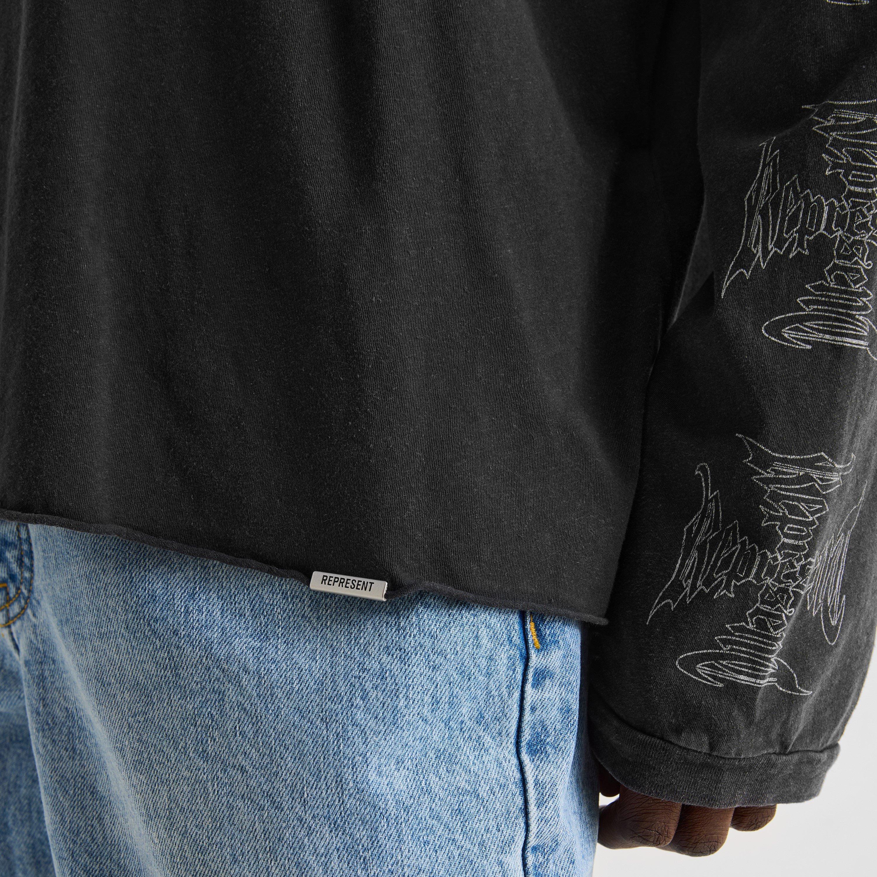 Faded Black - Represent - Rep MH LS Tee Sn64 - 5