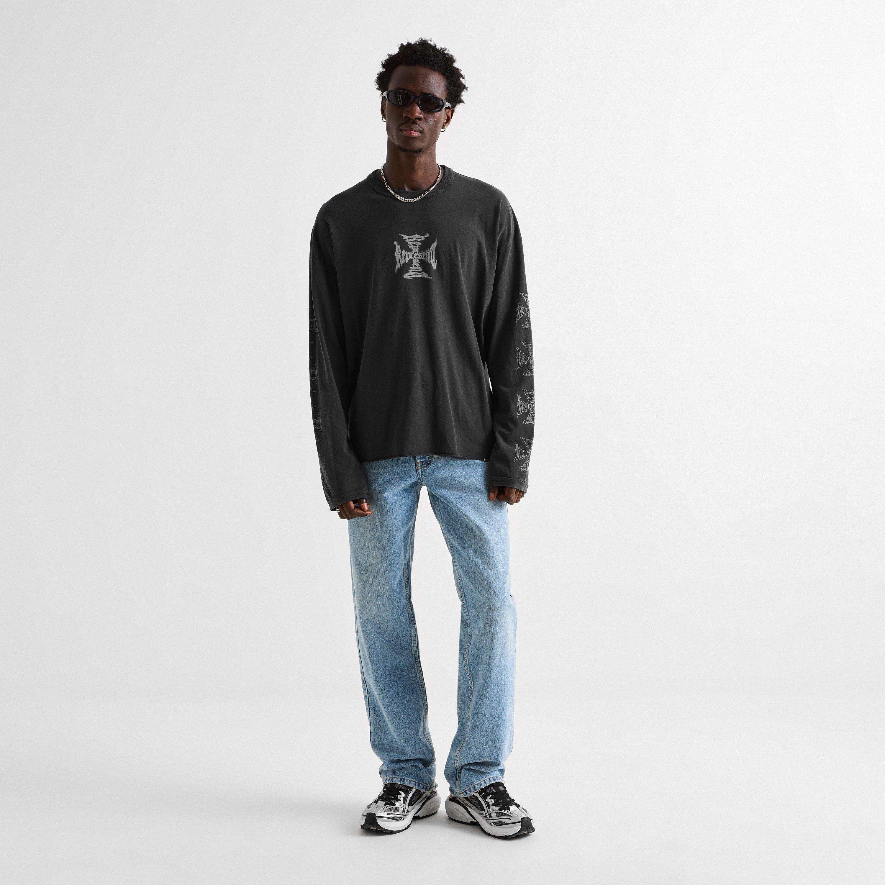 Faded Black - Represent - Rep MH LS Tee Sn64 - 6